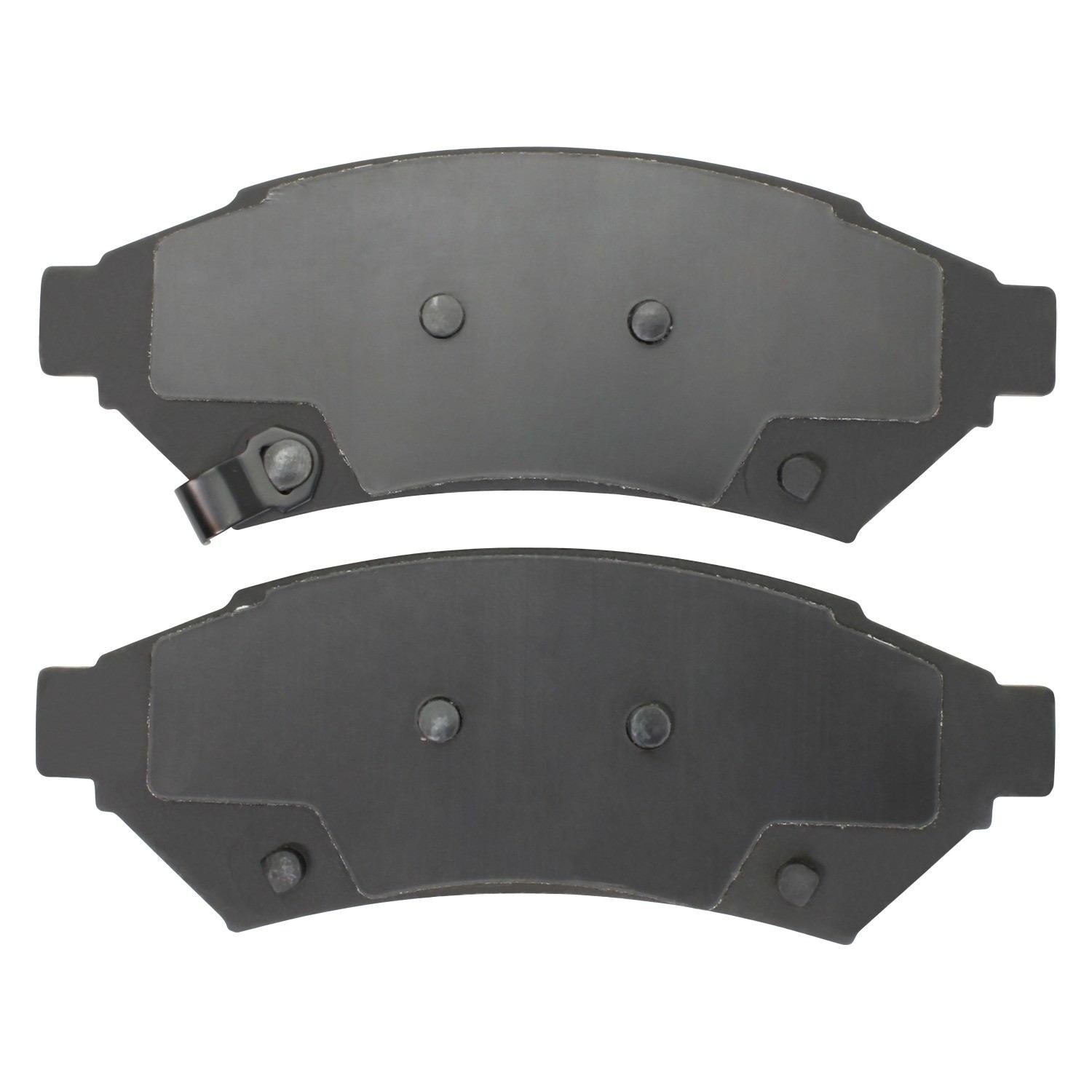 Back View of Front Disc Brake Pad Set MPA 1000-1075C