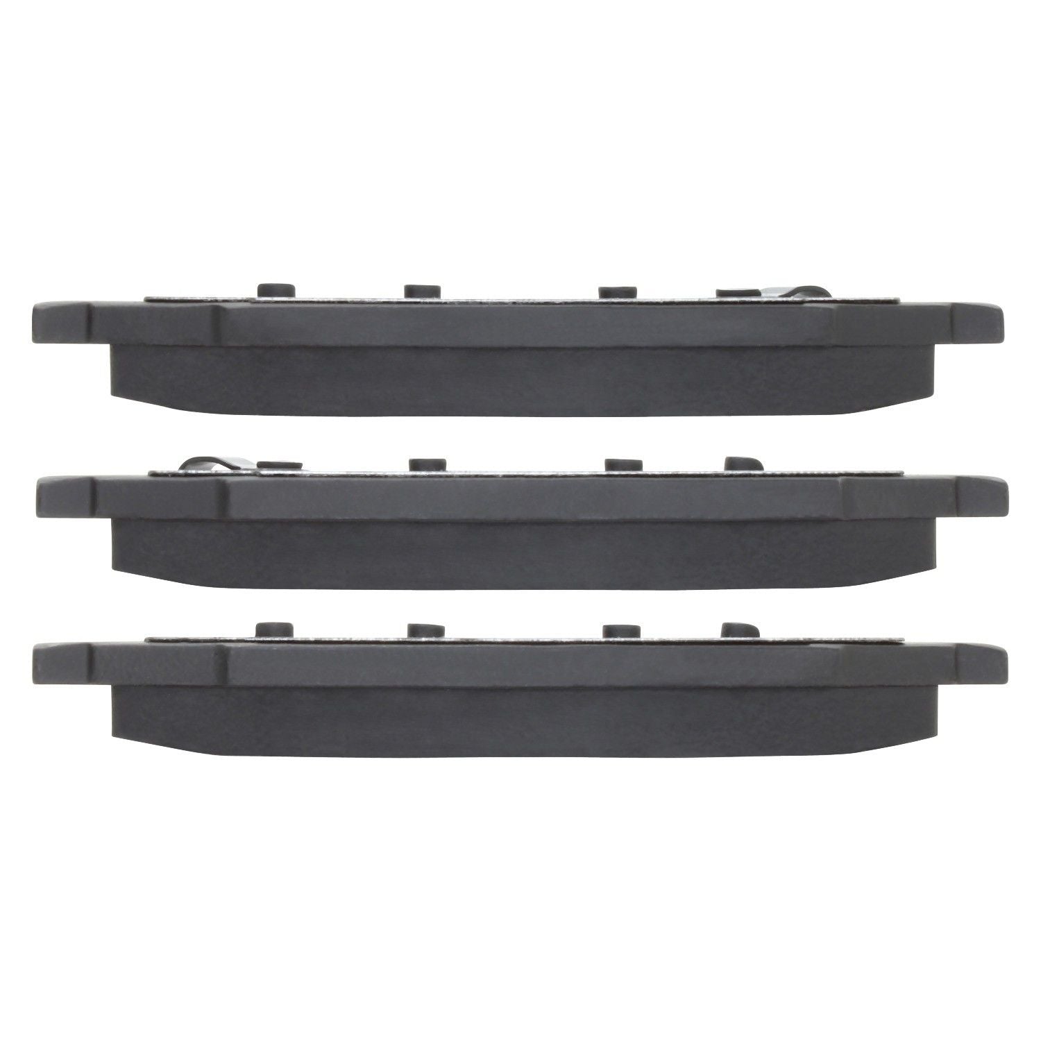 Top View of Front Disc Brake Pad Set MPA 1000-1075M