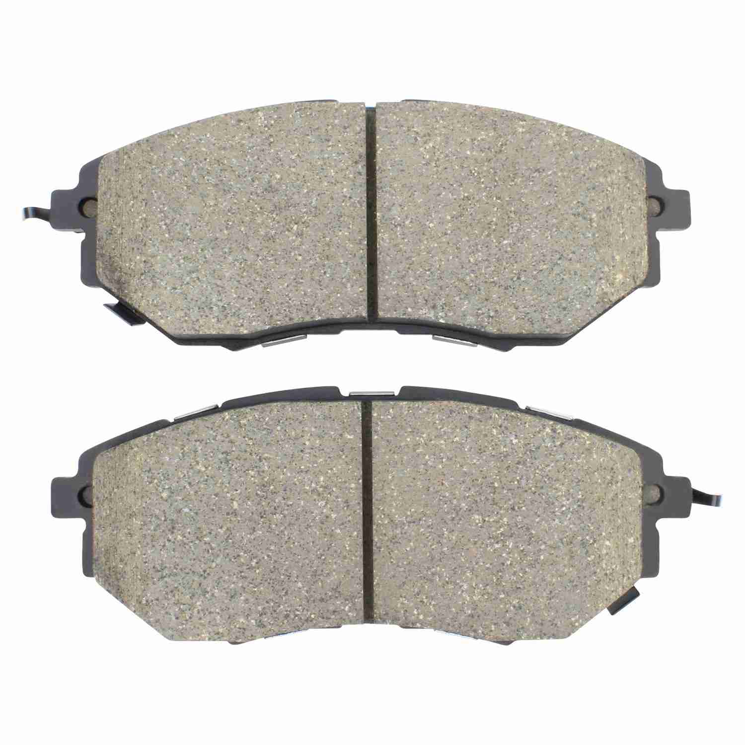 Front View of Front Disc Brake Pad Set MPA 1000-1078C