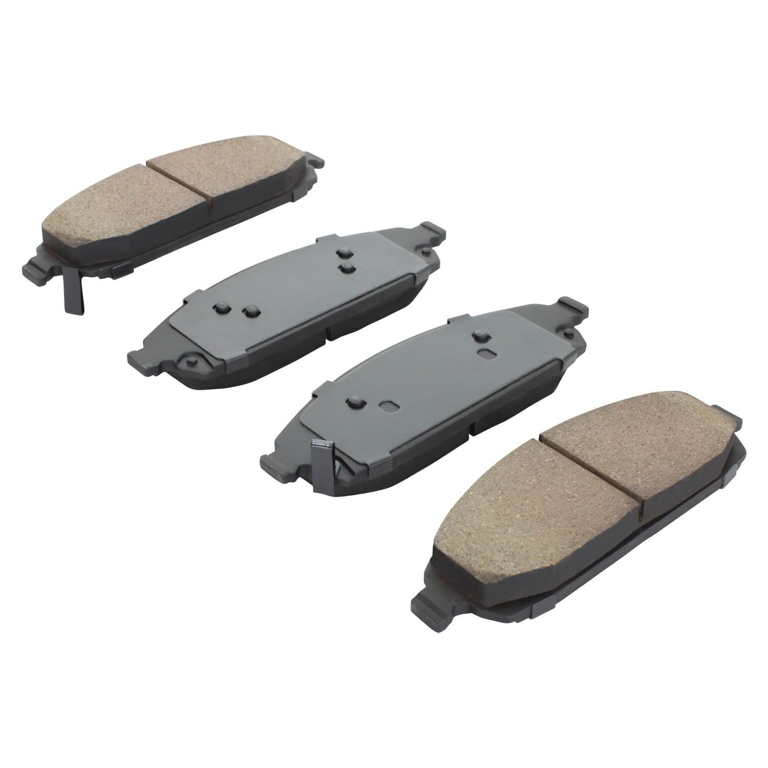 Angle View of Front Disc Brake Pad Set MPA 1000-1080C