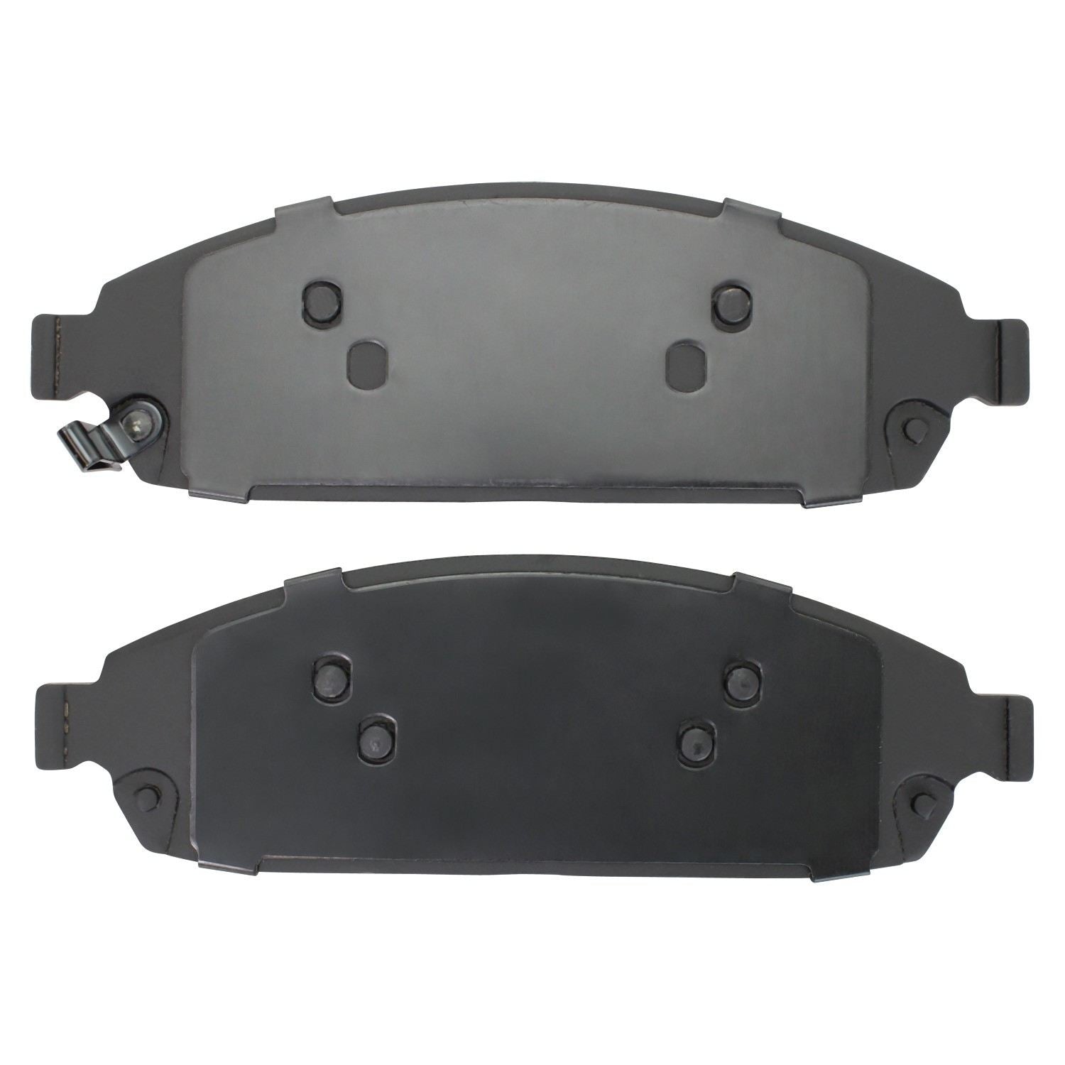 Back View of Front Disc Brake Pad Set MPA 1000-1080C