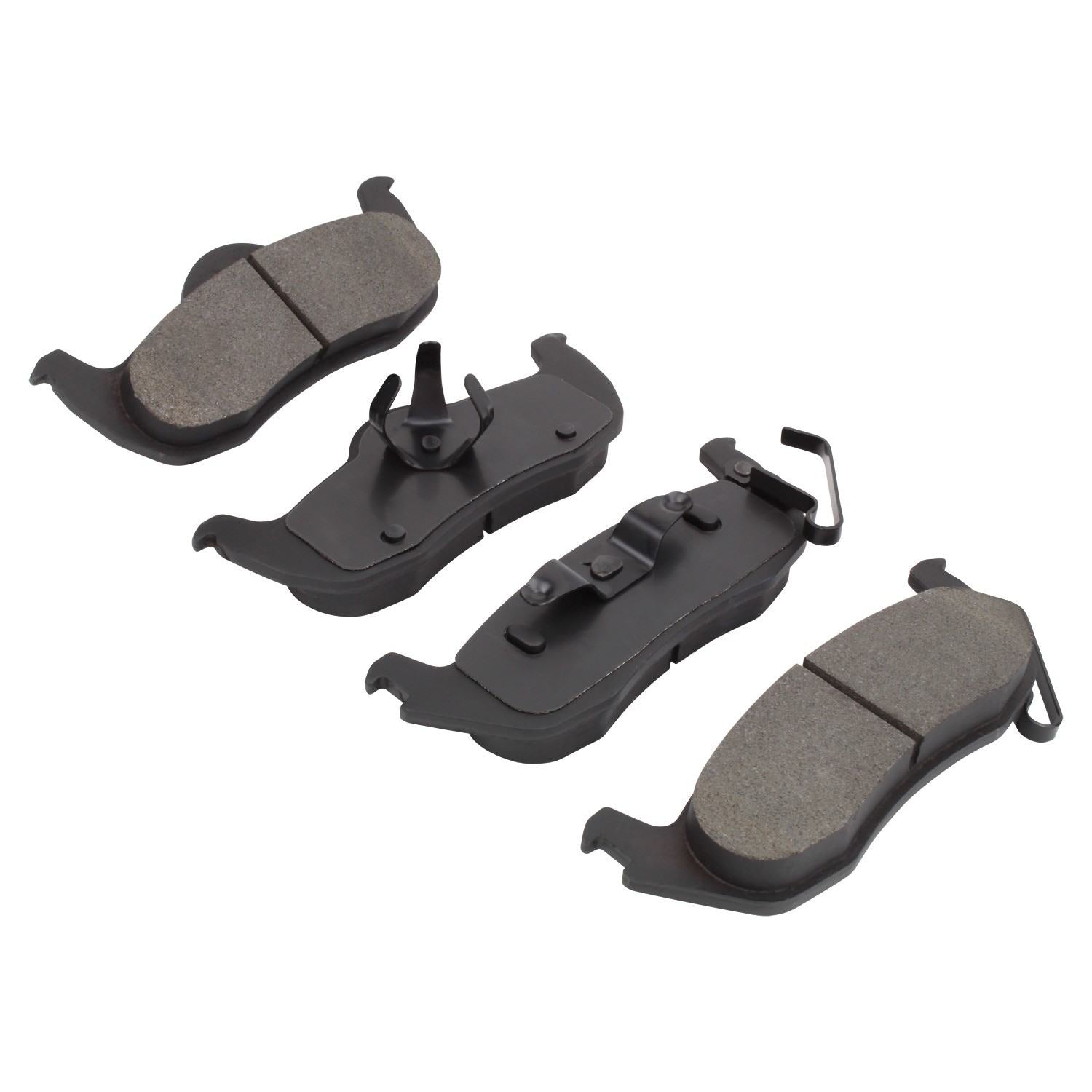 Angle View of Rear Disc Brake Pad Set MPA 1000-1087M