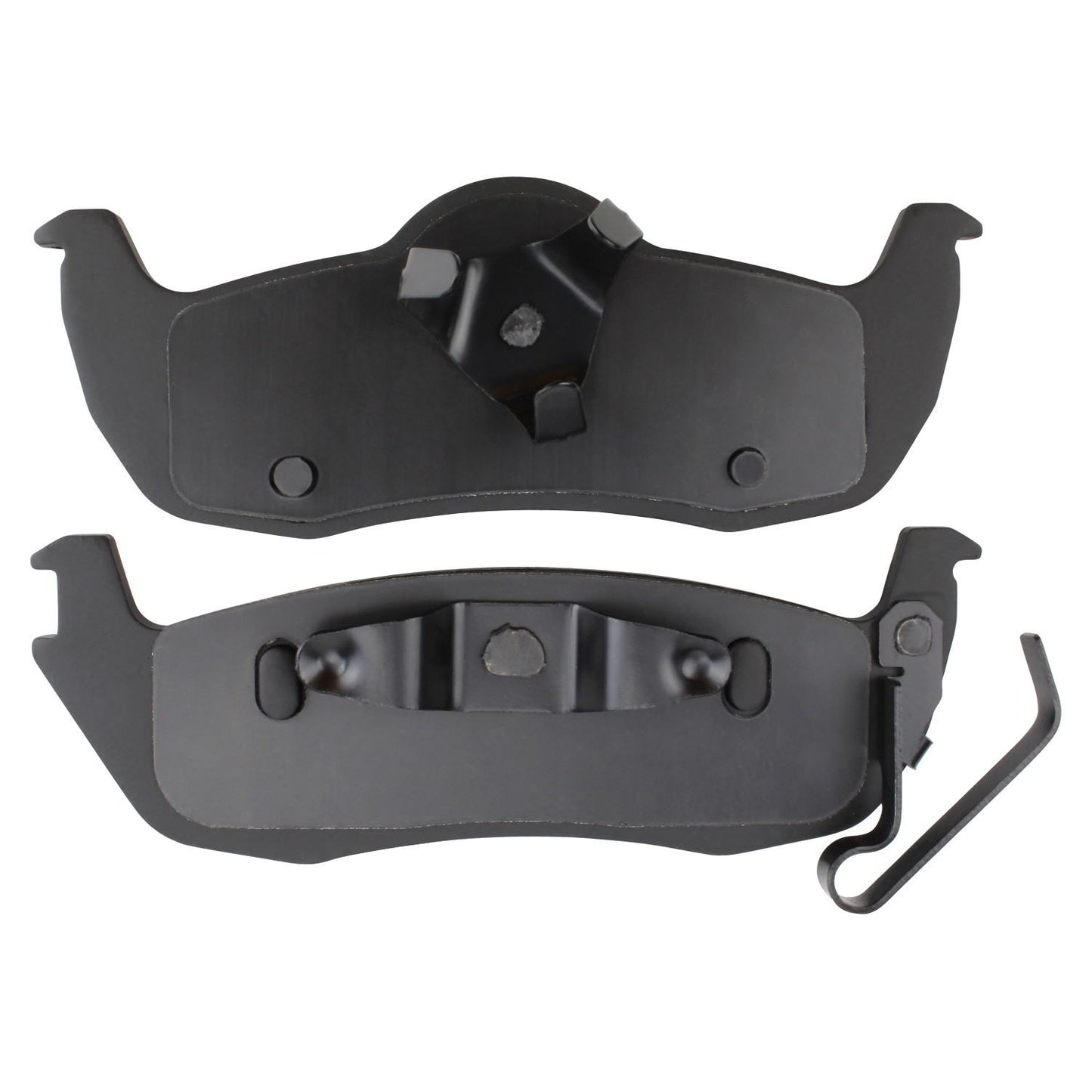 Back View of Rear Disc Brake Pad Set MPA 1000-1087M