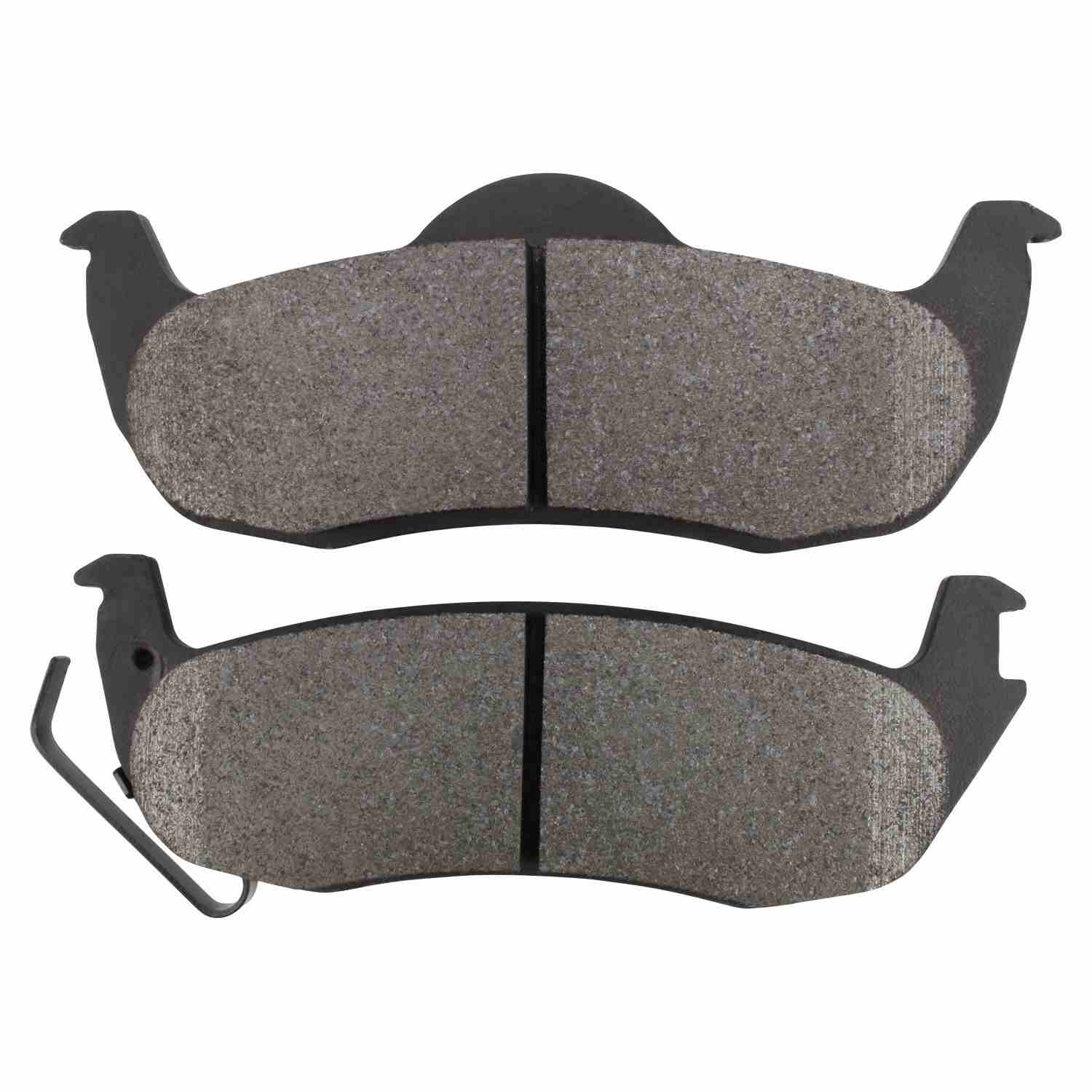 Front View of Rear Disc Brake Pad Set MPA 1000-1087M