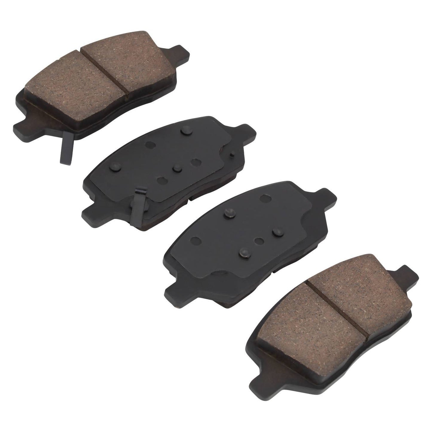 Angle View of Rear Disc Brake Pad Set MPA 1000-1093C