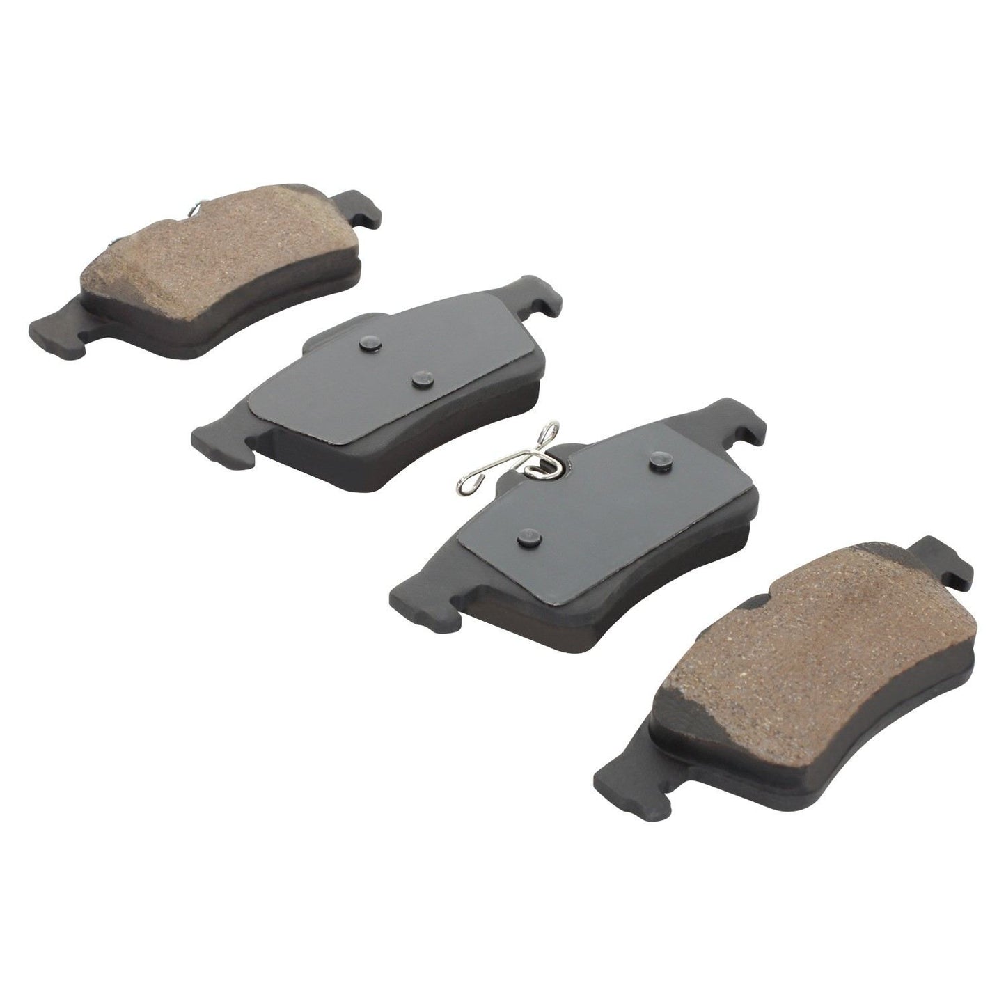 Angle View of Rear Disc Brake Pad Set MPA 1000-1095C