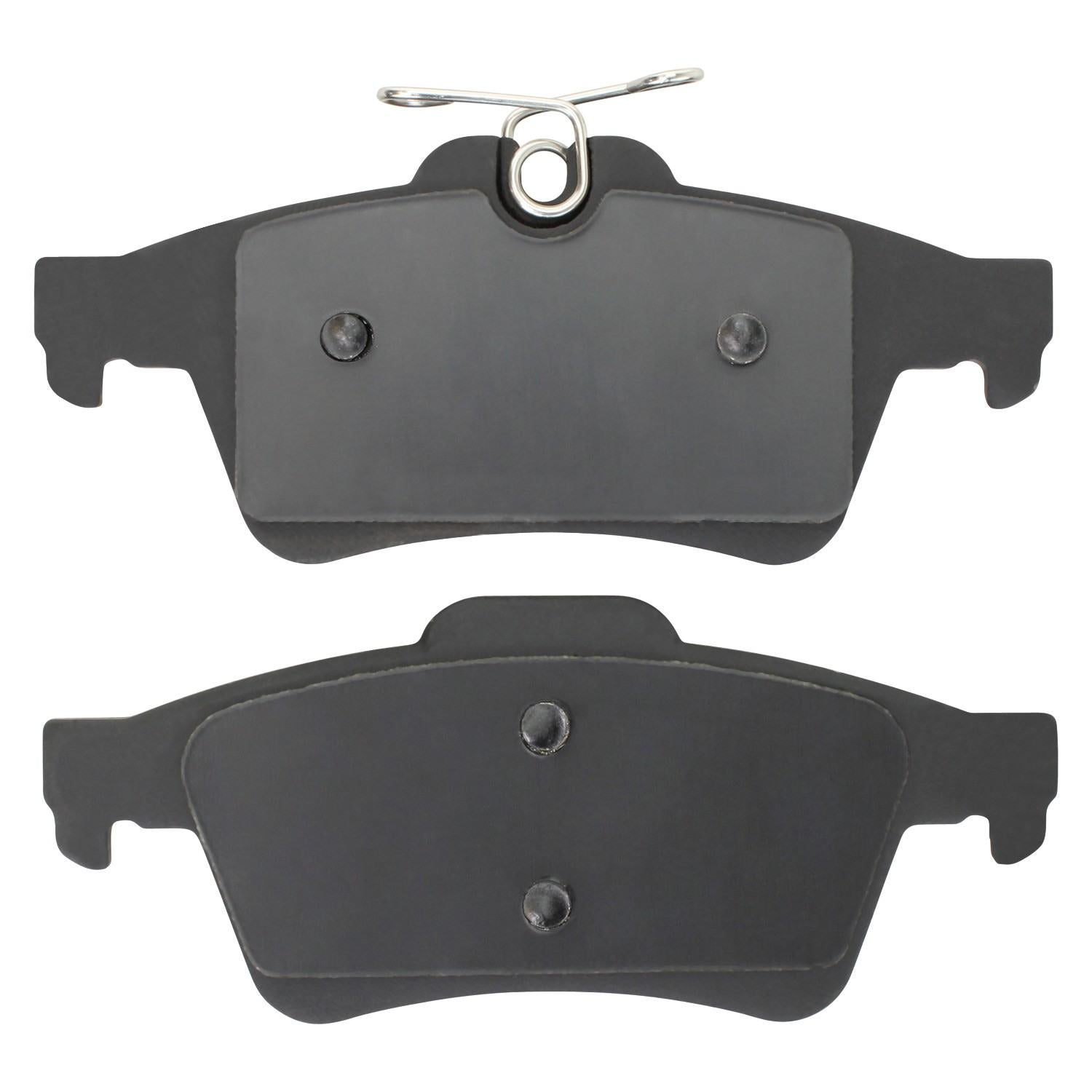 Back View of Rear Disc Brake Pad Set MPA 1000-1095C