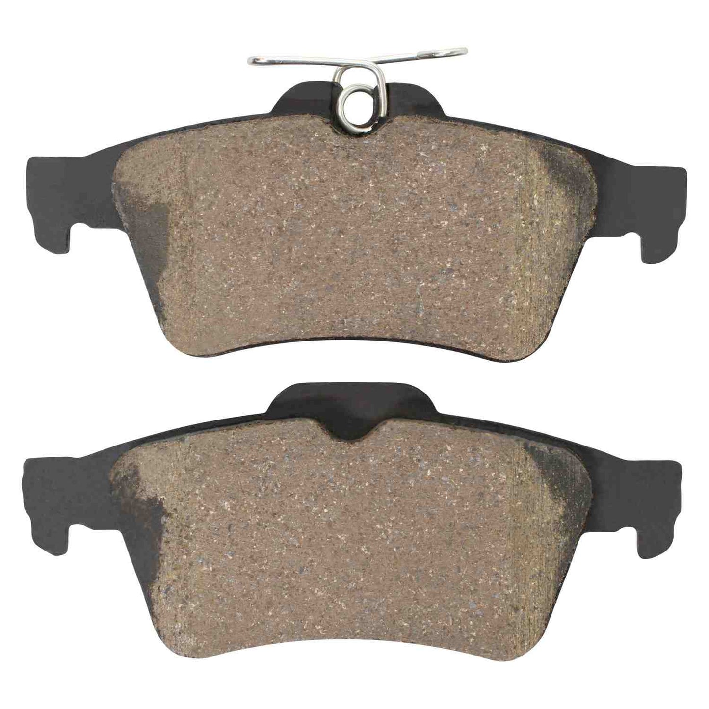 Front View of Rear Disc Brake Pad Set MPA 1000-1095M