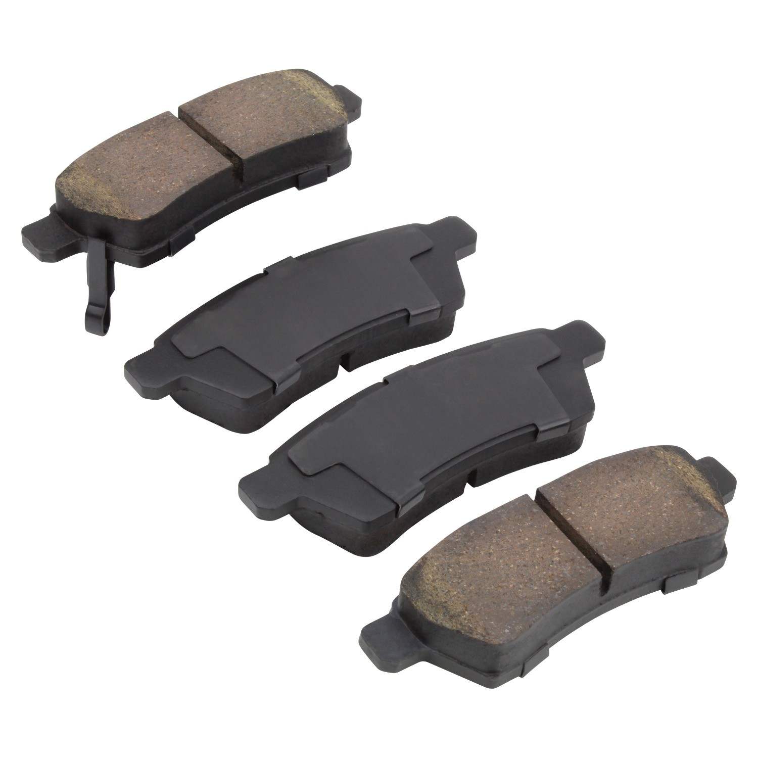 Angle View of Rear Disc Brake Pad Set MPA 1000-1100C