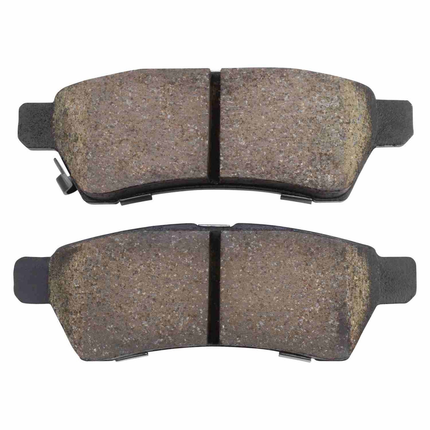 Front View of Rear Disc Brake Pad Set MPA 1000-1100C