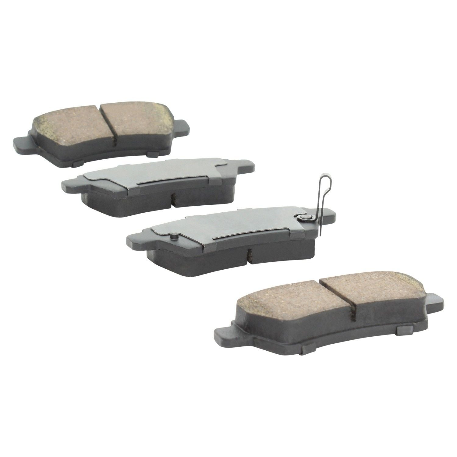 Angle View of Rear Disc Brake Pad Set MPA 1000-1101C