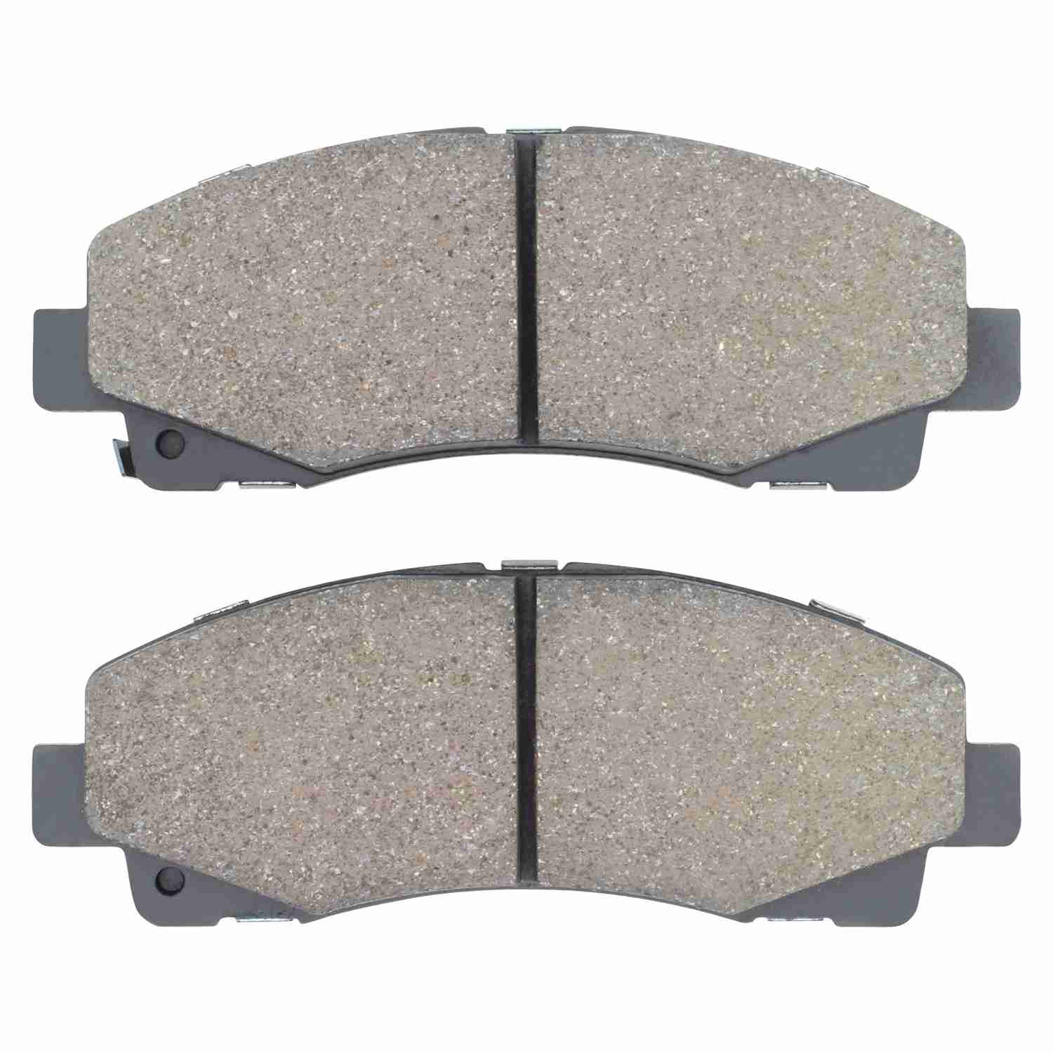 Front View of Front Disc Brake Pad Set MPA 1000-1102C