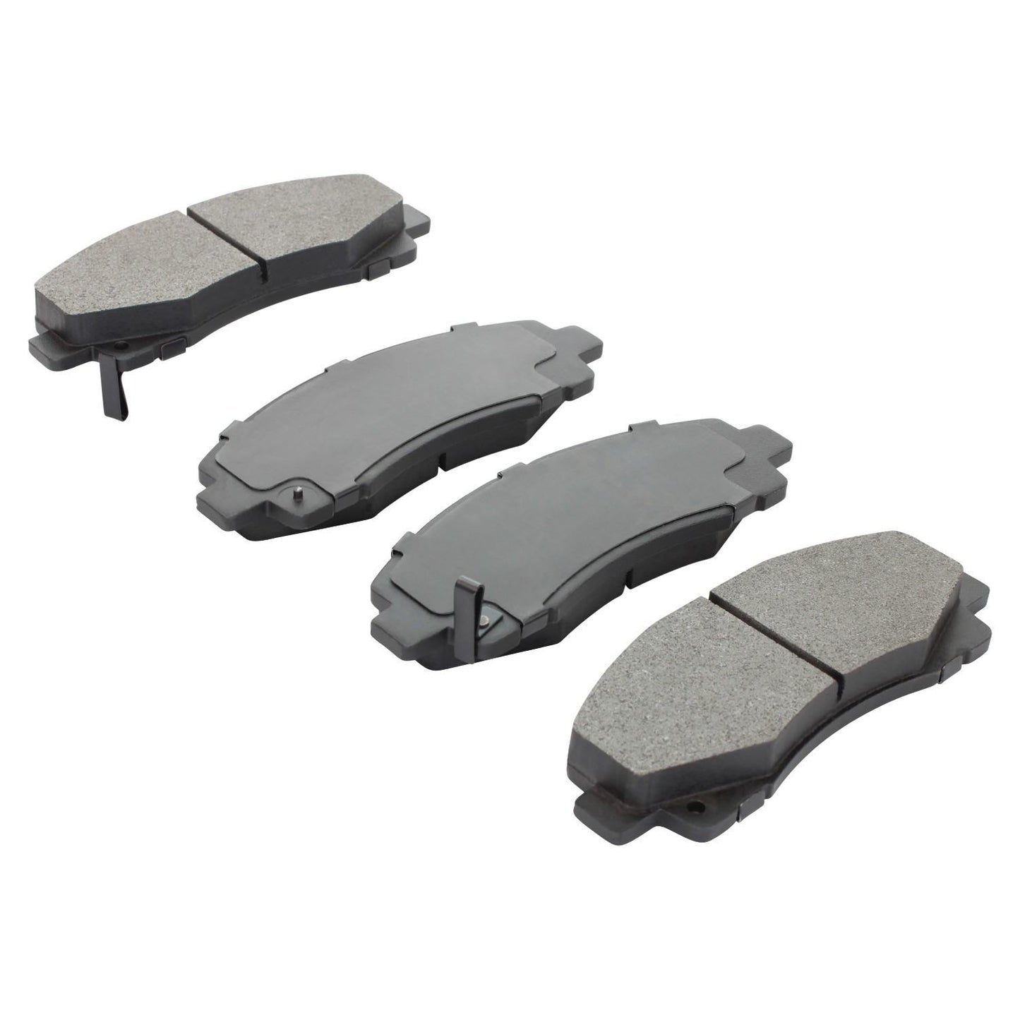 Angle View of Front Disc Brake Pad Set MPA 1000-1102M