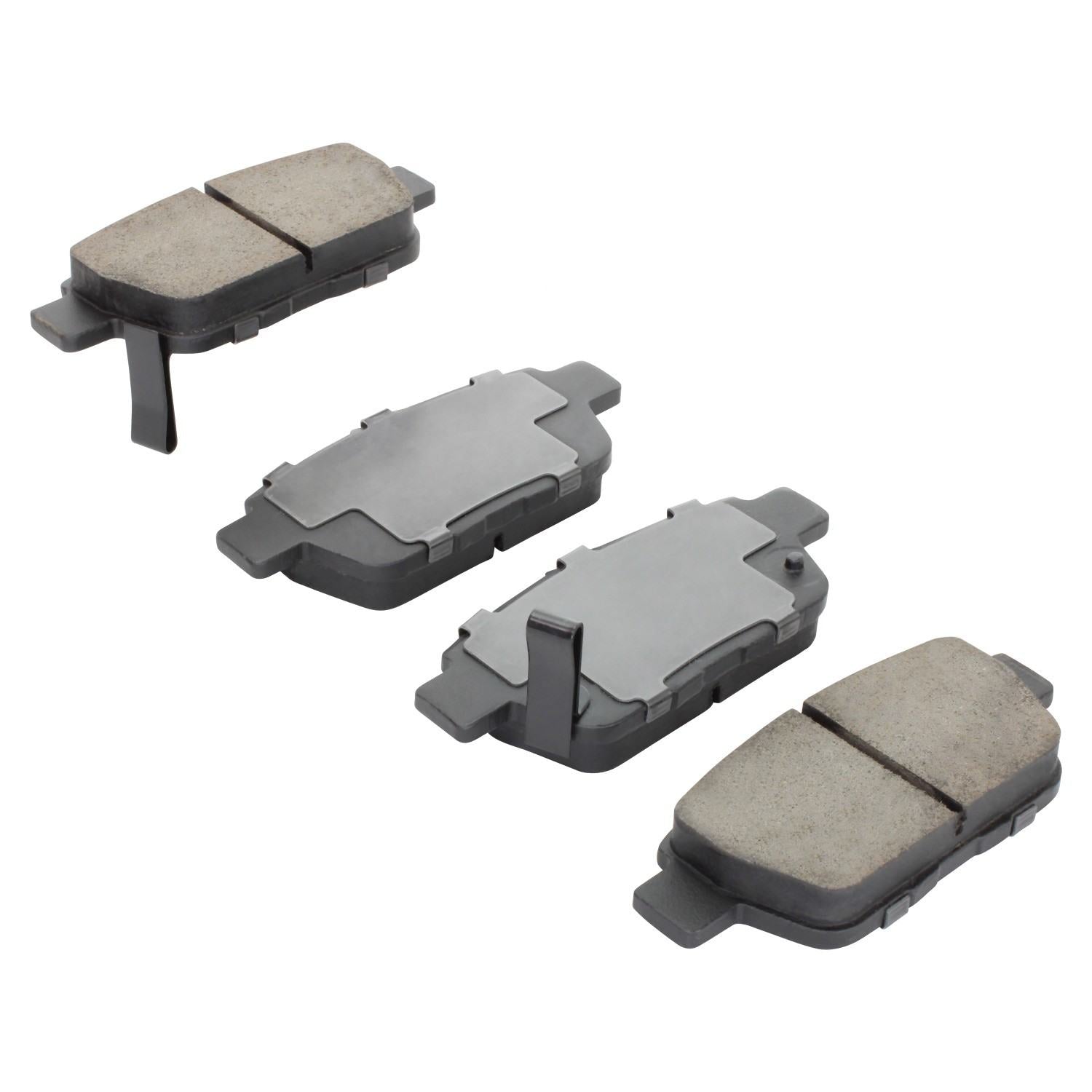 Angle View of Rear Disc Brake Pad Set MPA 1000-1103C