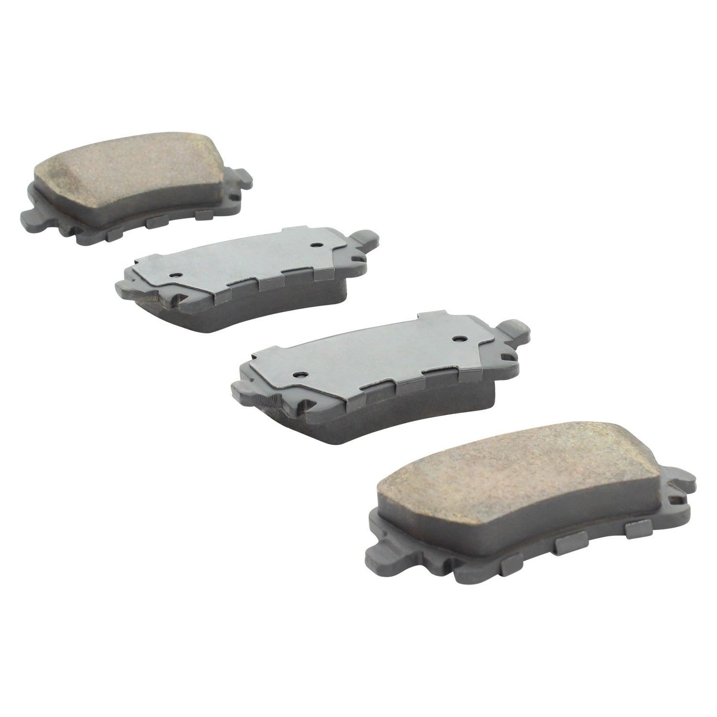 Angle View of Rear Disc Brake Pad Set MPA 1000-1108C