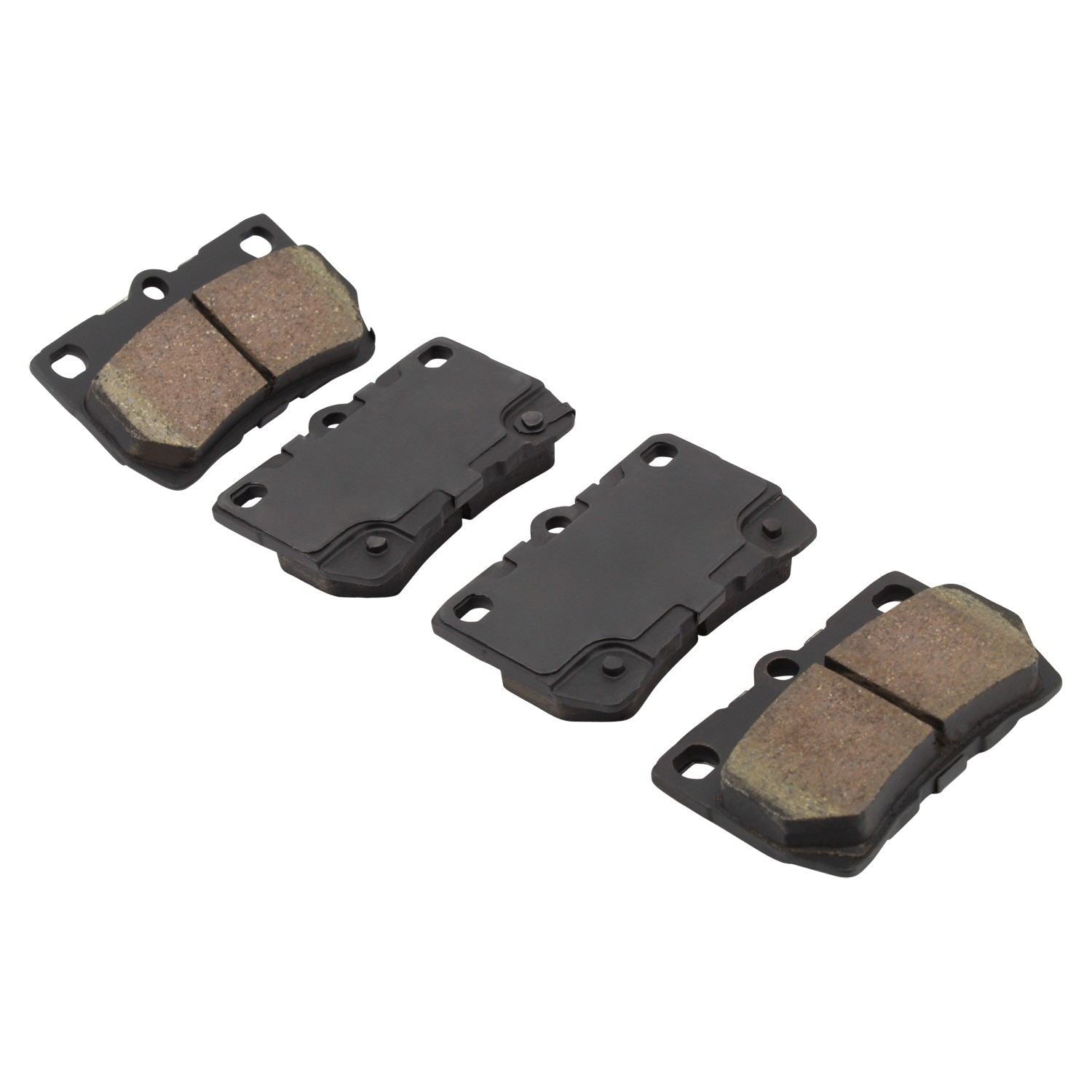 Angle View of Rear Disc Brake Pad Set MPA 1000-1113C