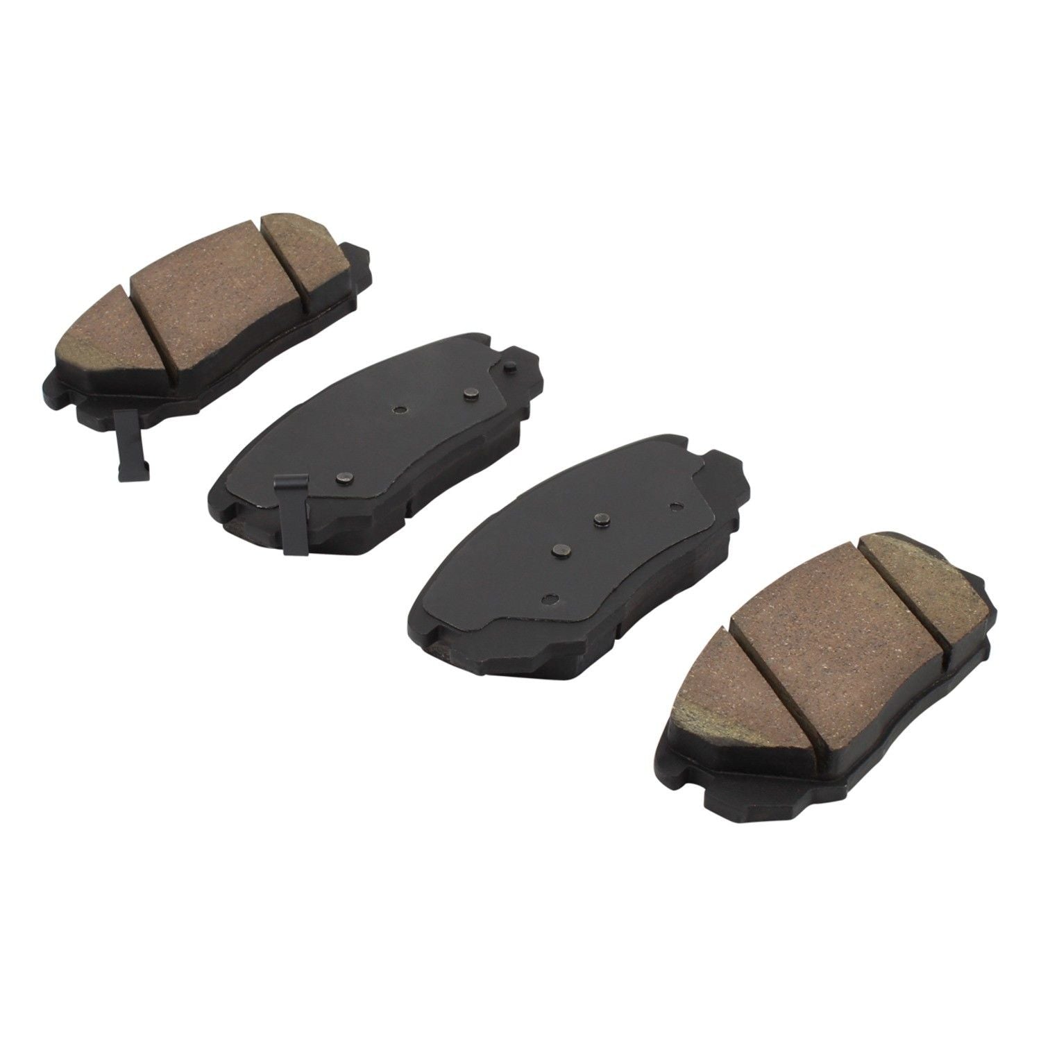 Angle View of Front Disc Brake Pad Set MPA 1000-1125C