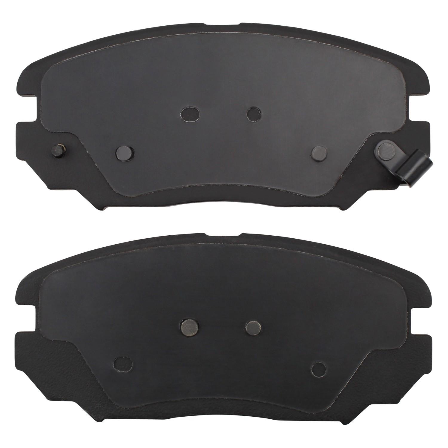 Back View of Front Disc Brake Pad Set MPA 1000-1125M