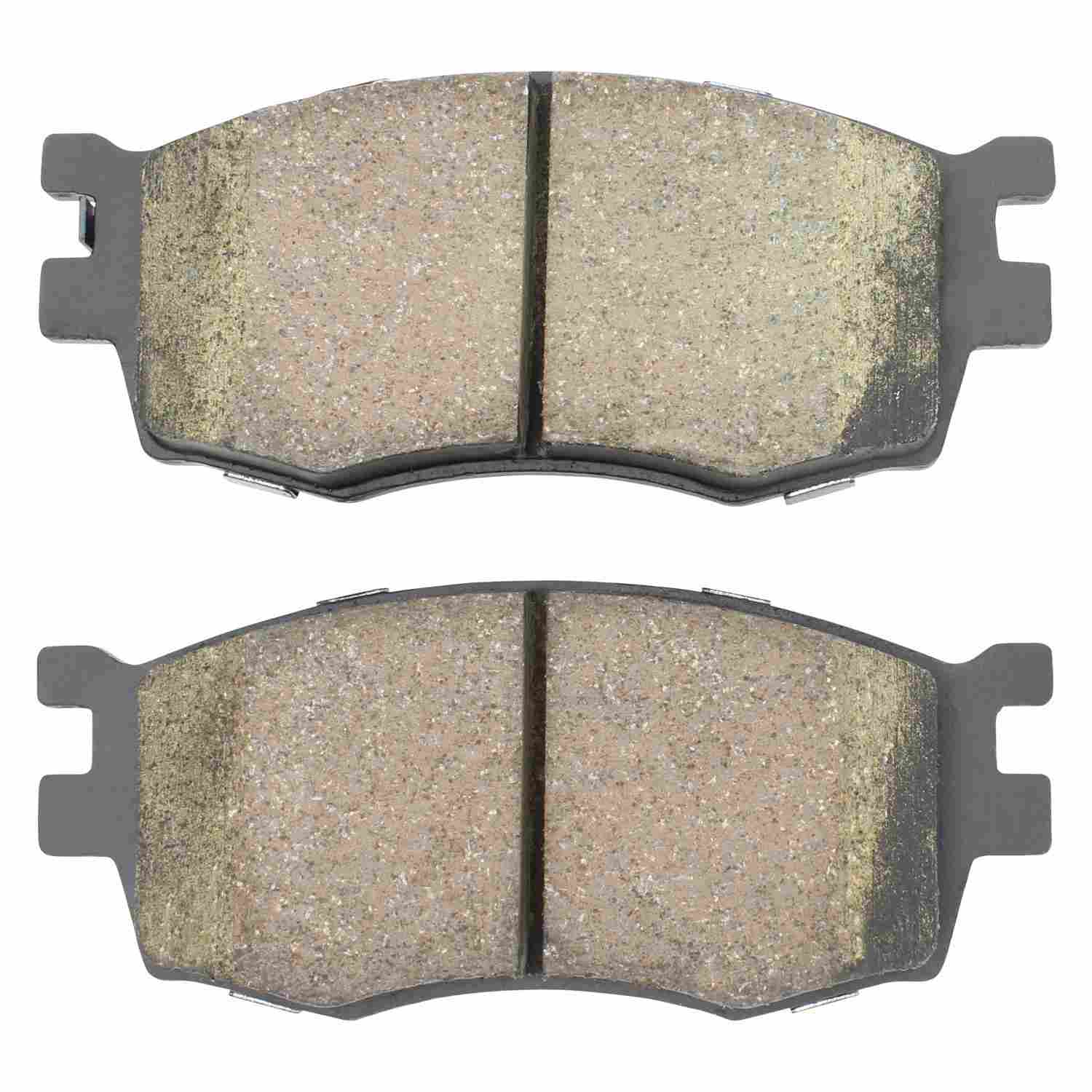 Front View of Front Disc Brake Pad Set MPA 1000-1156C