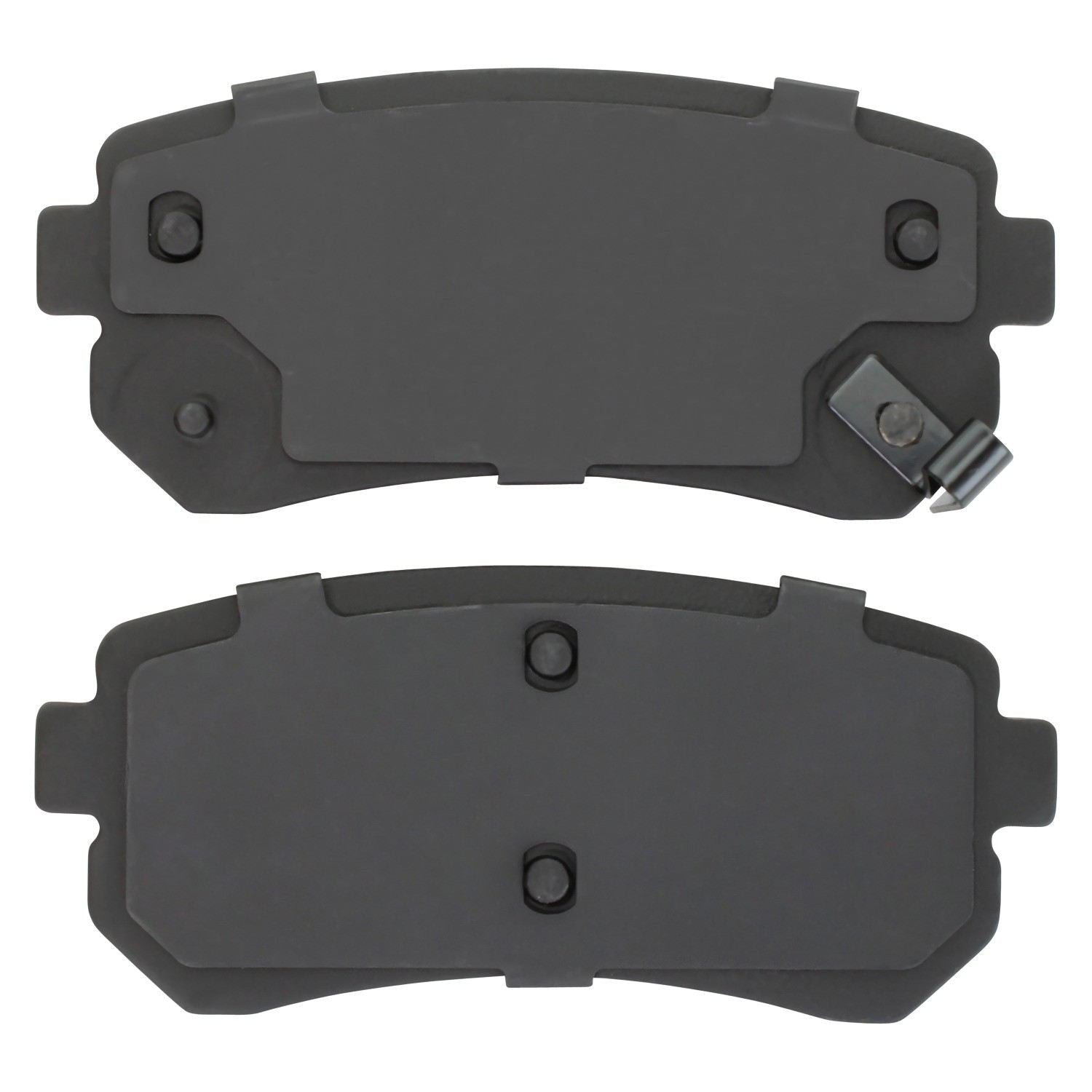 Front View of Rear Disc Brake Pad Set MPA 1000-1157M