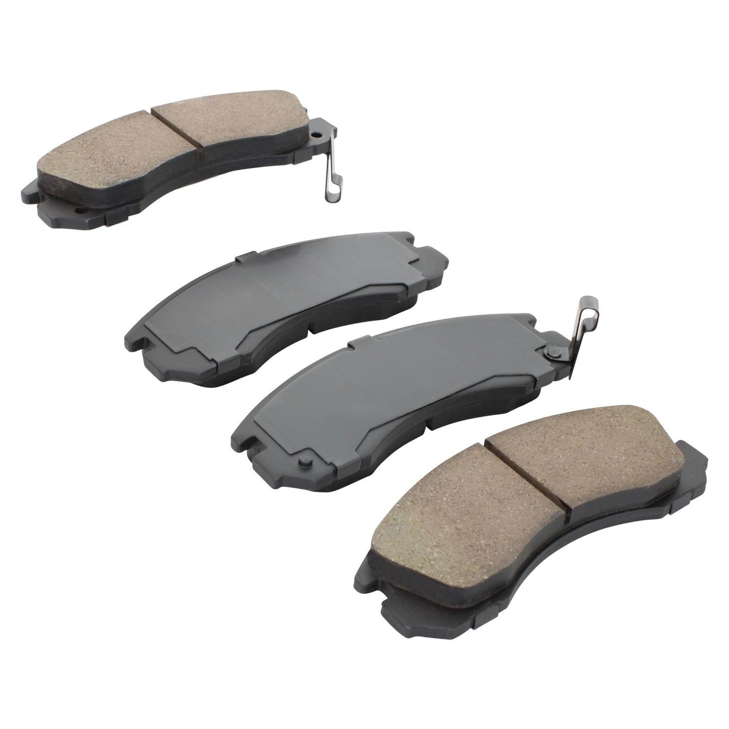 Angle View of Front Disc Brake Pad Set MPA 1000-1159C