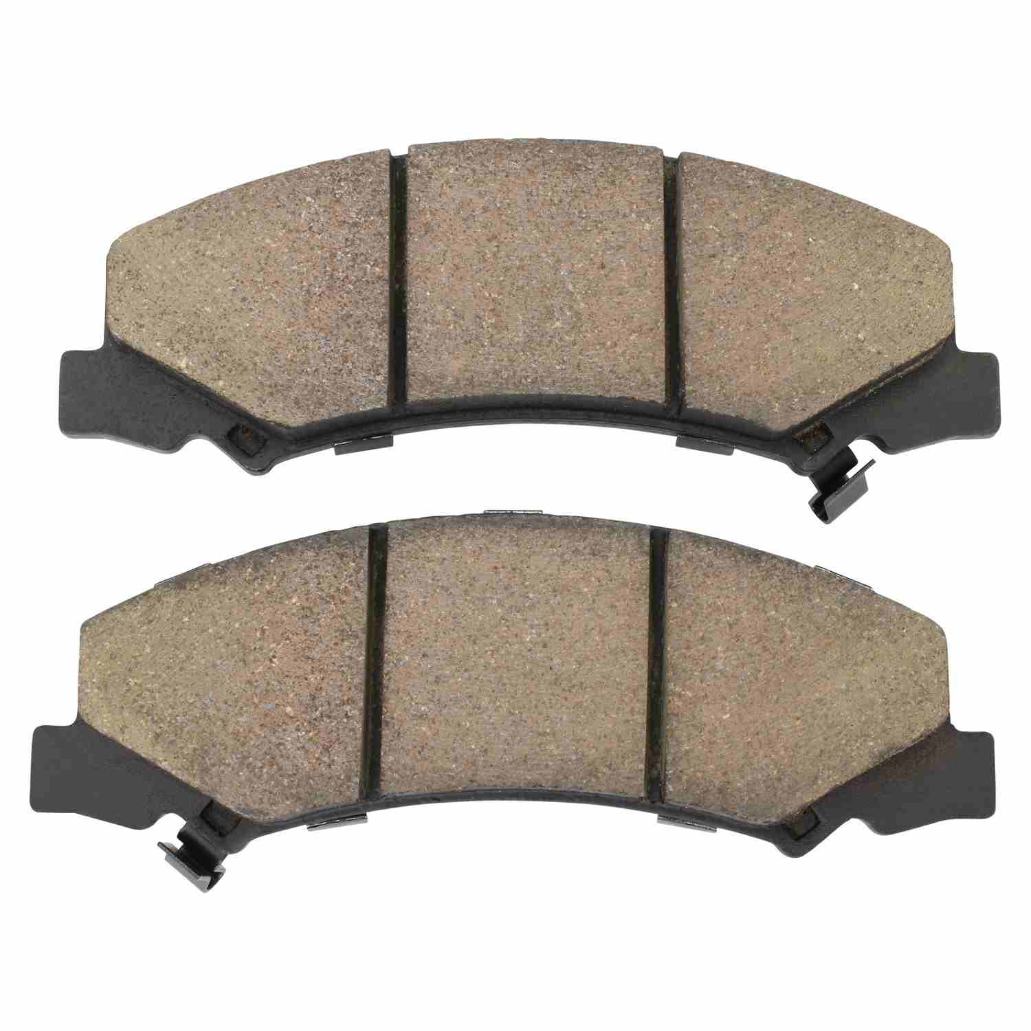 Front View of Front Disc Brake Pad Set MPA 1000-1159C