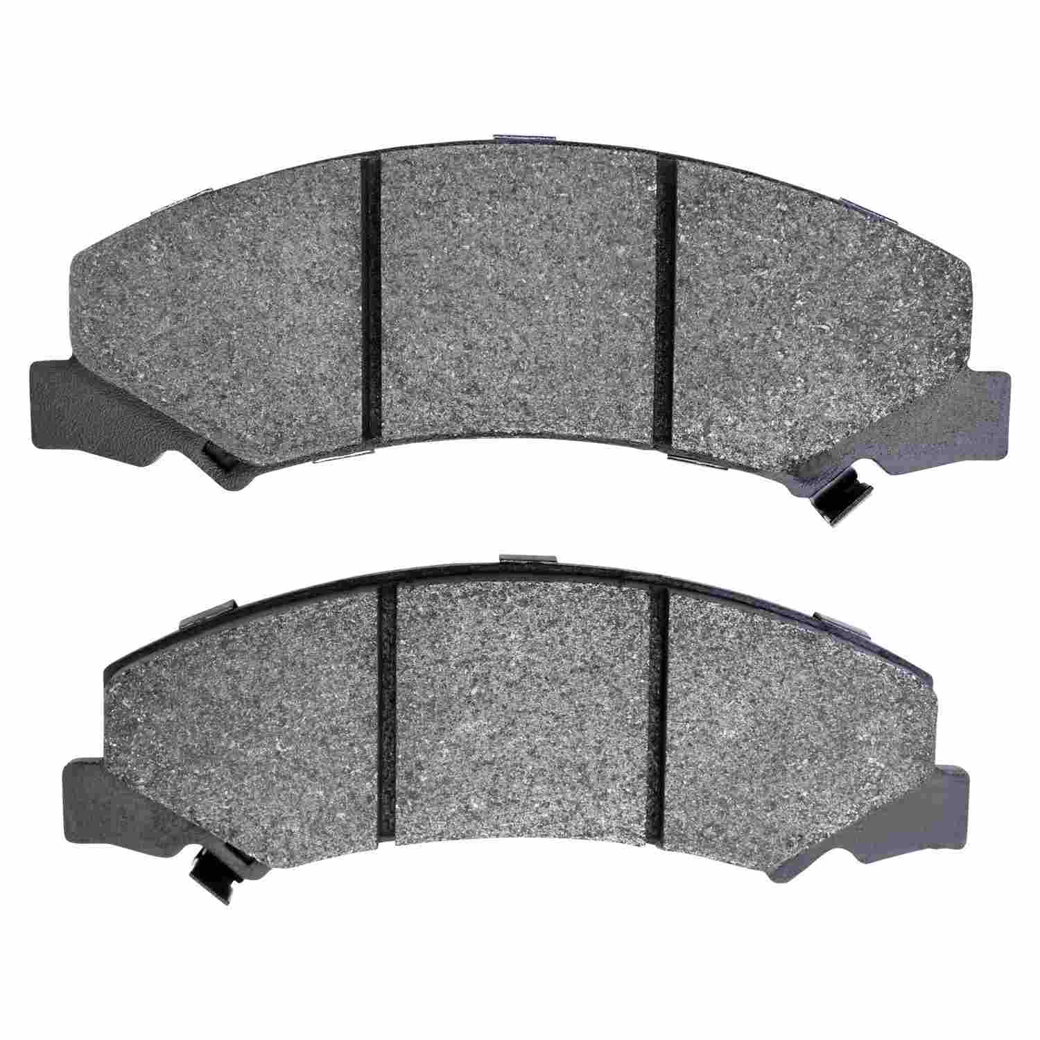 Front View of Front Disc Brake Pad Set MPA 1000-1159M