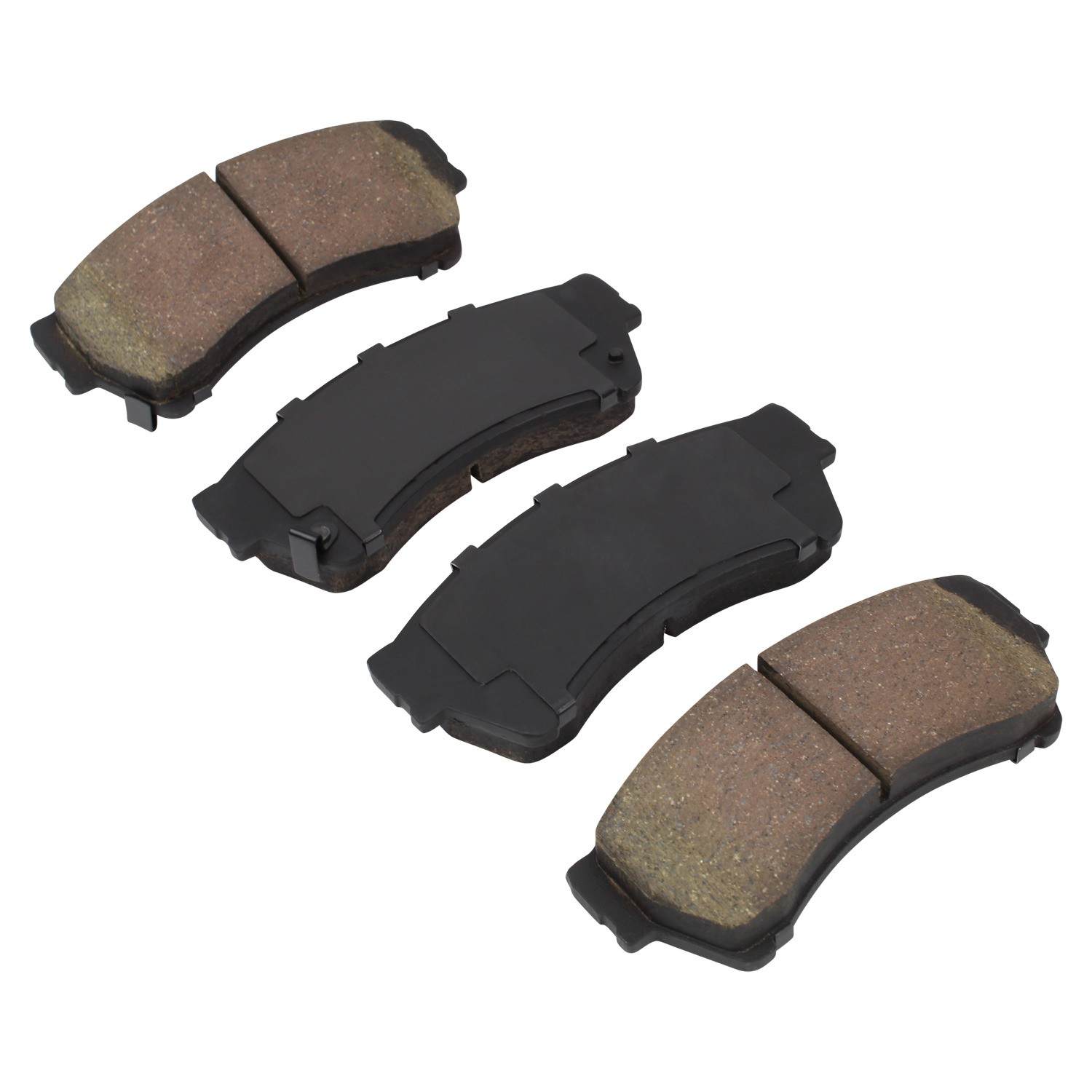 Angle View of Front Disc Brake Pad Set MPA 1000-1164C