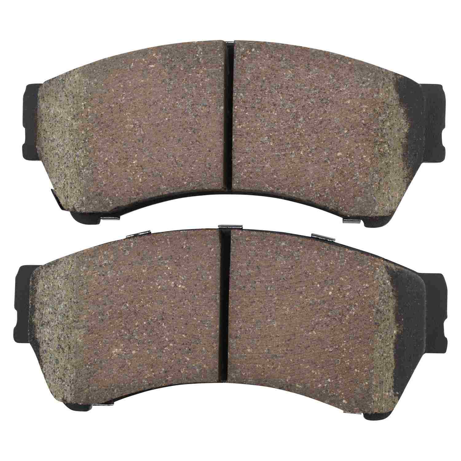 Front View of Front Disc Brake Pad Set MPA 1000-1164C