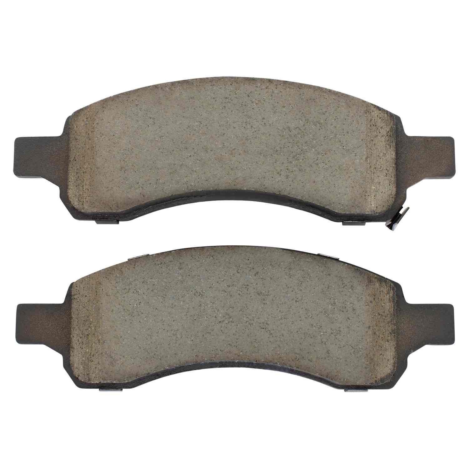 Front View of Front Disc Brake Pad Set MPA 1000-1169AM