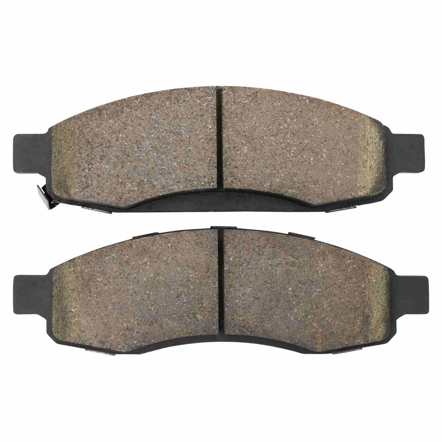 Front View of Front Disc Brake Pad Set MPA 1000-1183C