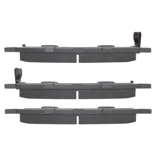 Top View of Front Disc Brake Pad Set MPA 1000-1183C