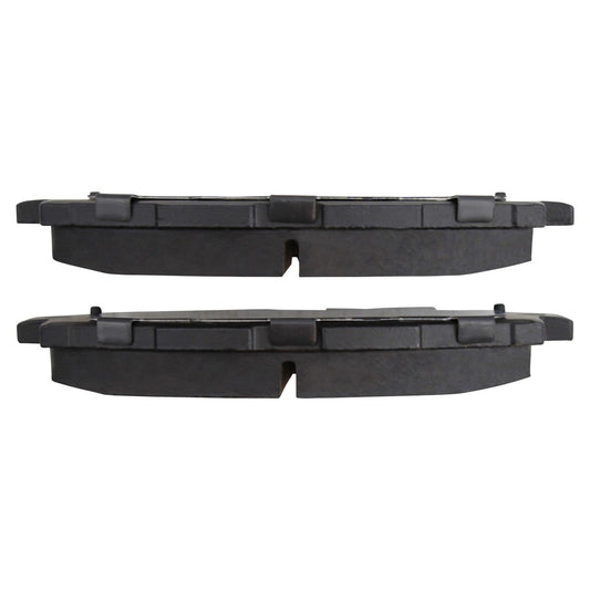 Top View of Front Disc Brake Pad Set MPA 1000-1184AC