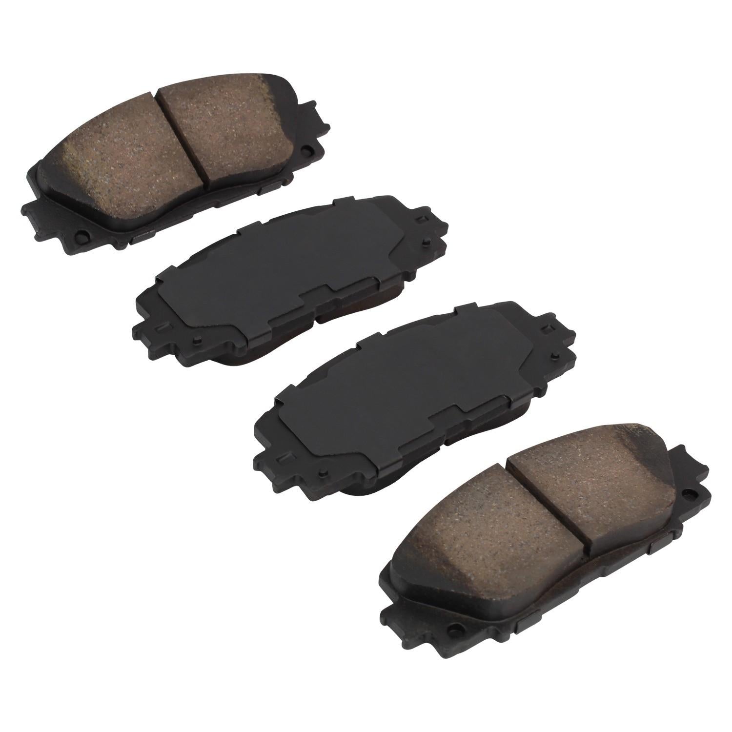 Angle View of Front Disc Brake Pad Set MPA 1000-1184C