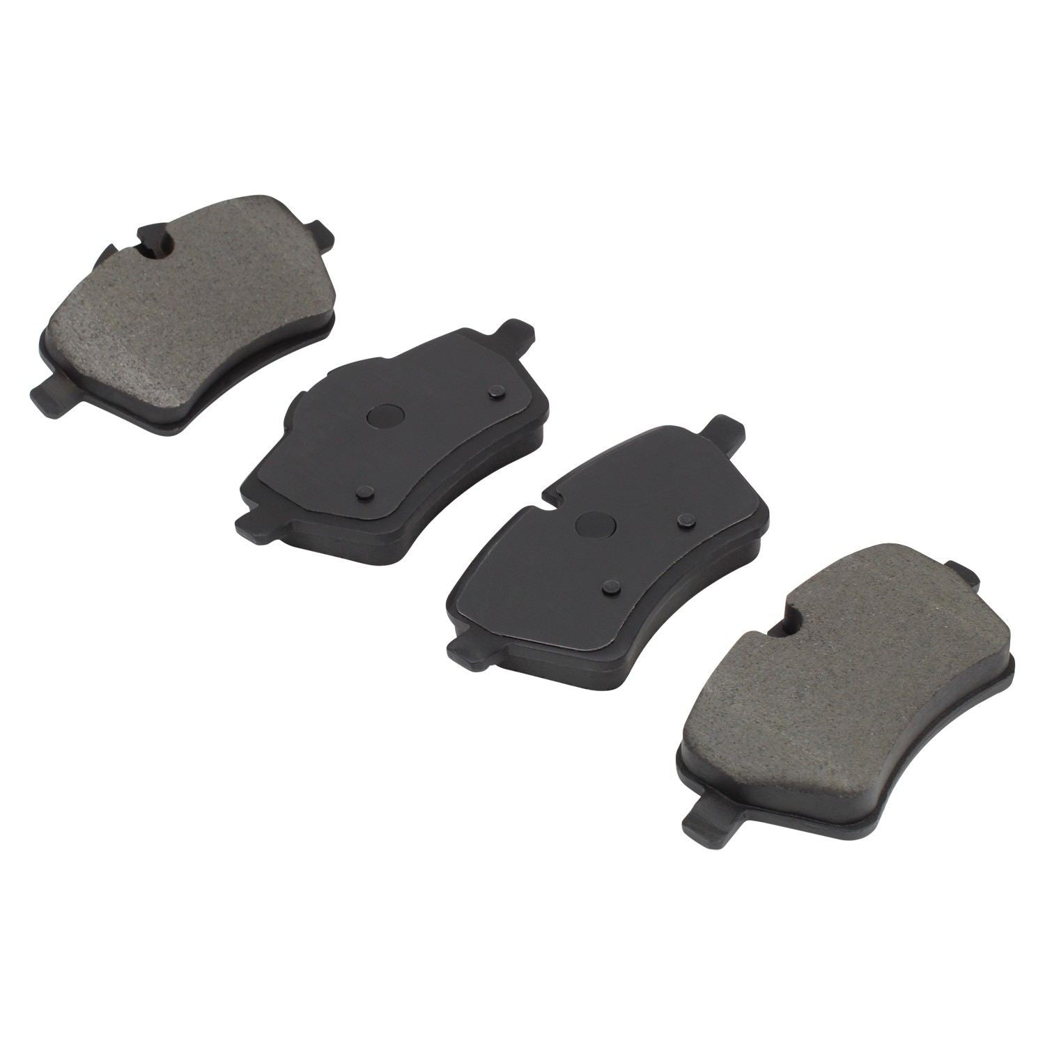 Angle View of Front Disc Brake Pad Set MPA 1000-1204M