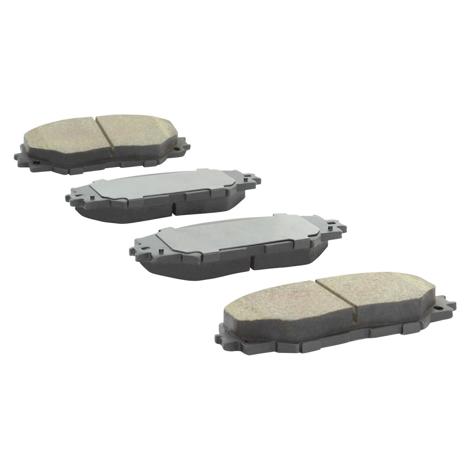 Angle View of Front Disc Brake Pad Set MPA 1000-1210C