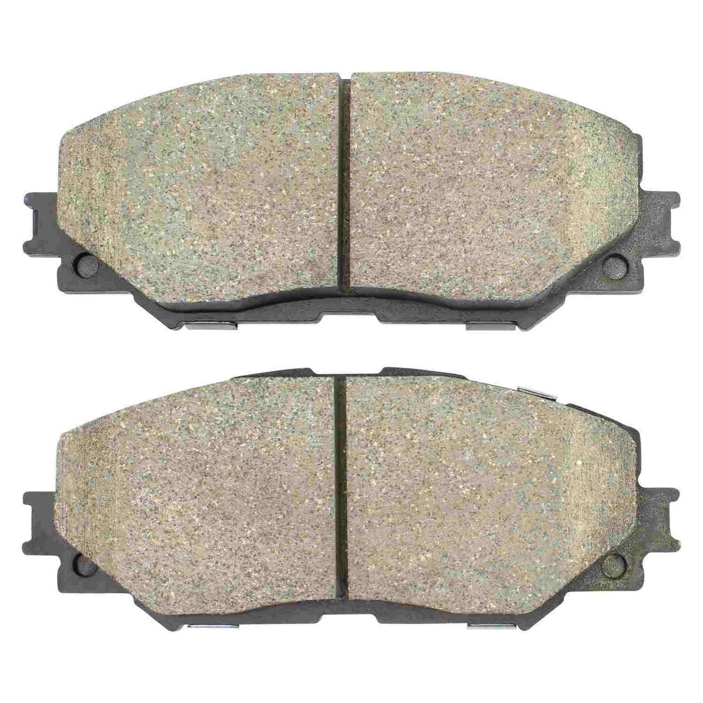 Front View of Front Disc Brake Pad Set MPA 1000-1210C