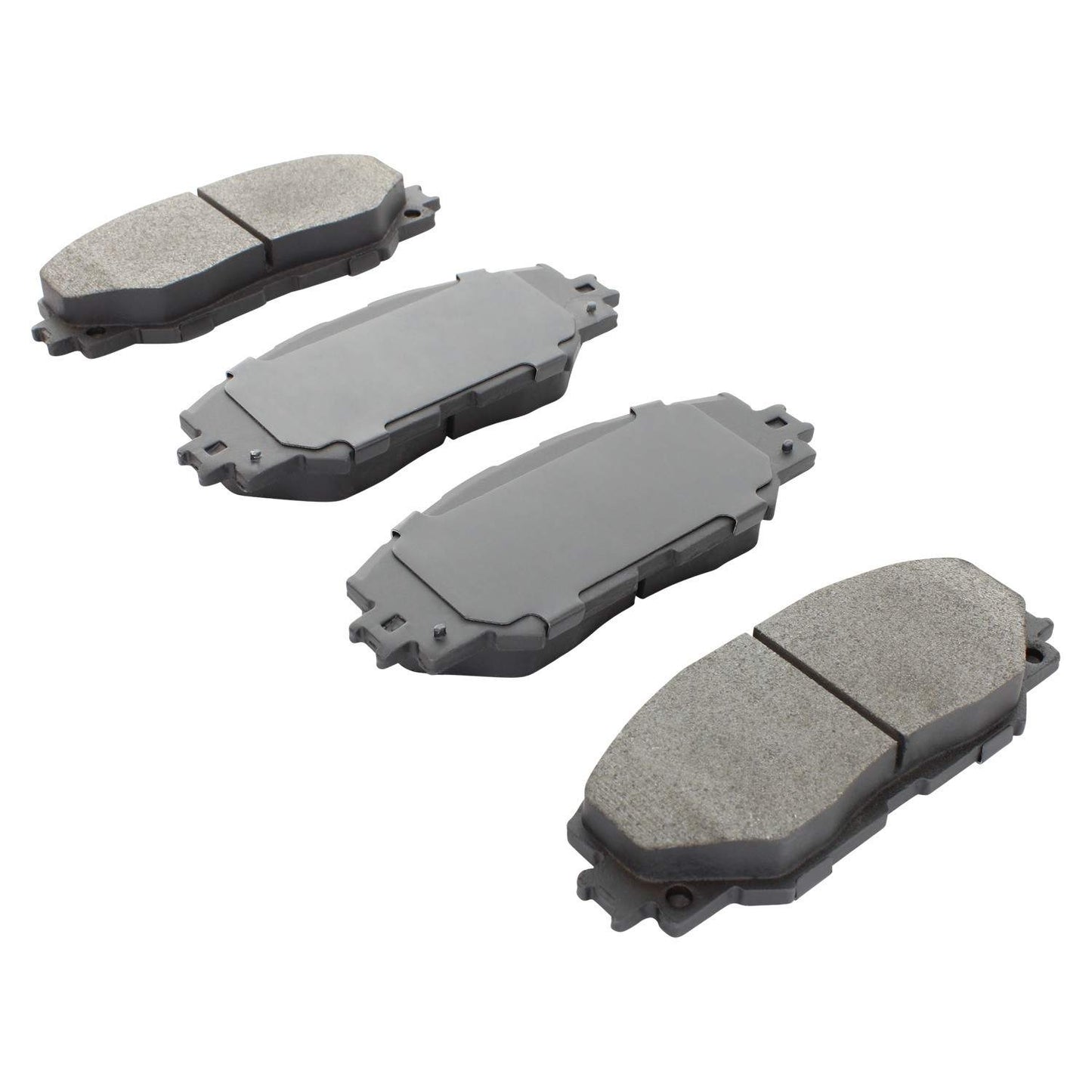 Angle View of Front Disc Brake Pad Set MPA 1000-1210M