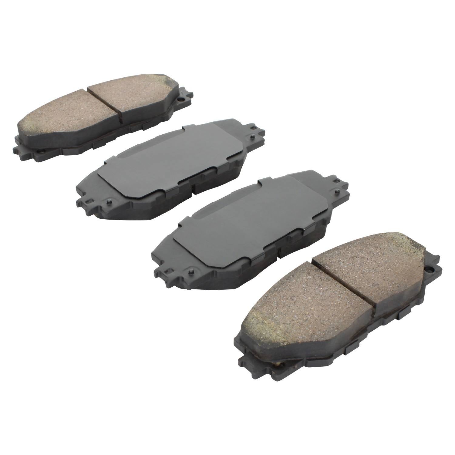 Angle View of Front Disc Brake Pad Set MPA 1000-1211C