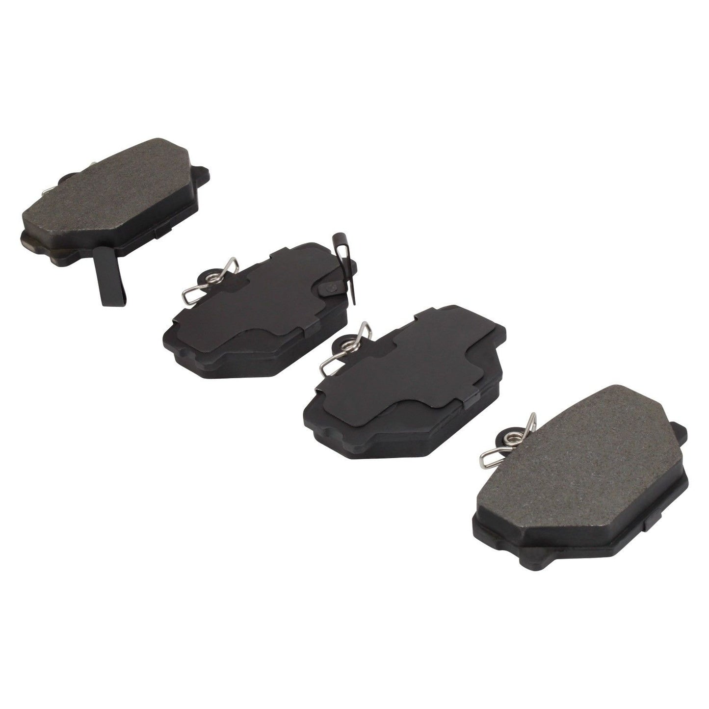 Angle View of Front Disc Brake Pad Set MPA 1000-1252M