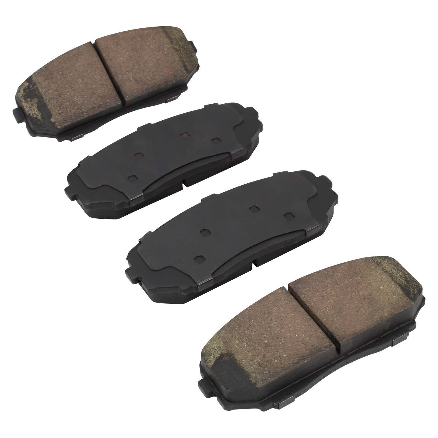 Angle View of Front Disc Brake Pad Set MPA 1000-1258C