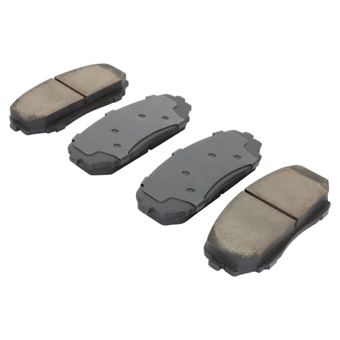 Angle View of Front Disc Brake Pad Set MPA 1000-1258M