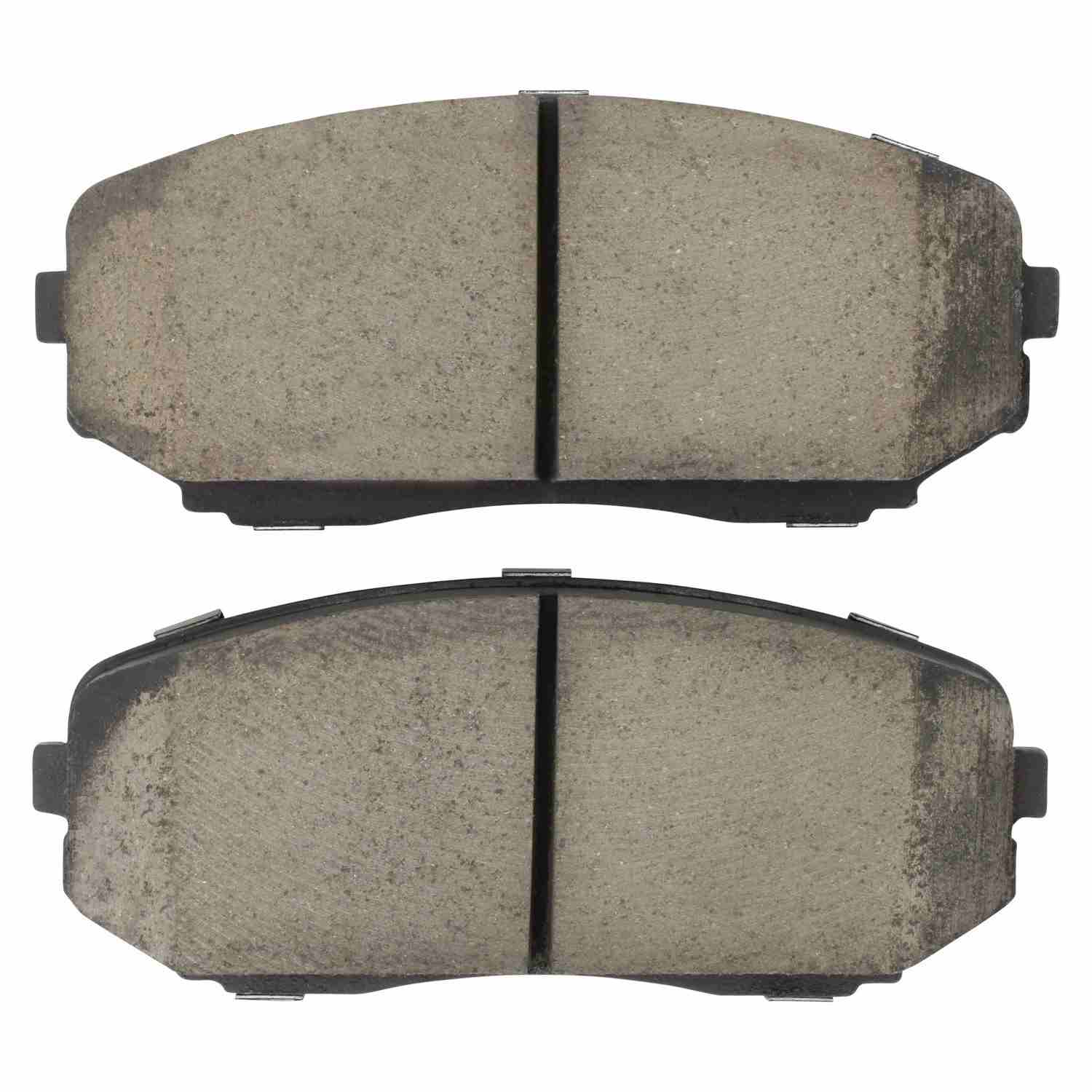 Front View of Front Disc Brake Pad Set MPA 1000-1258M