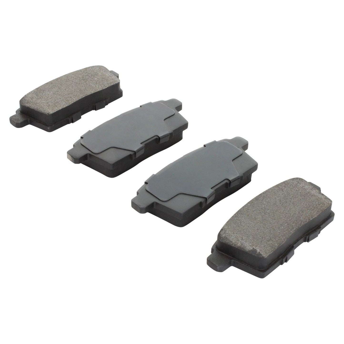 Angle View of Rear Disc Brake Pad Set MPA 1000-1259M