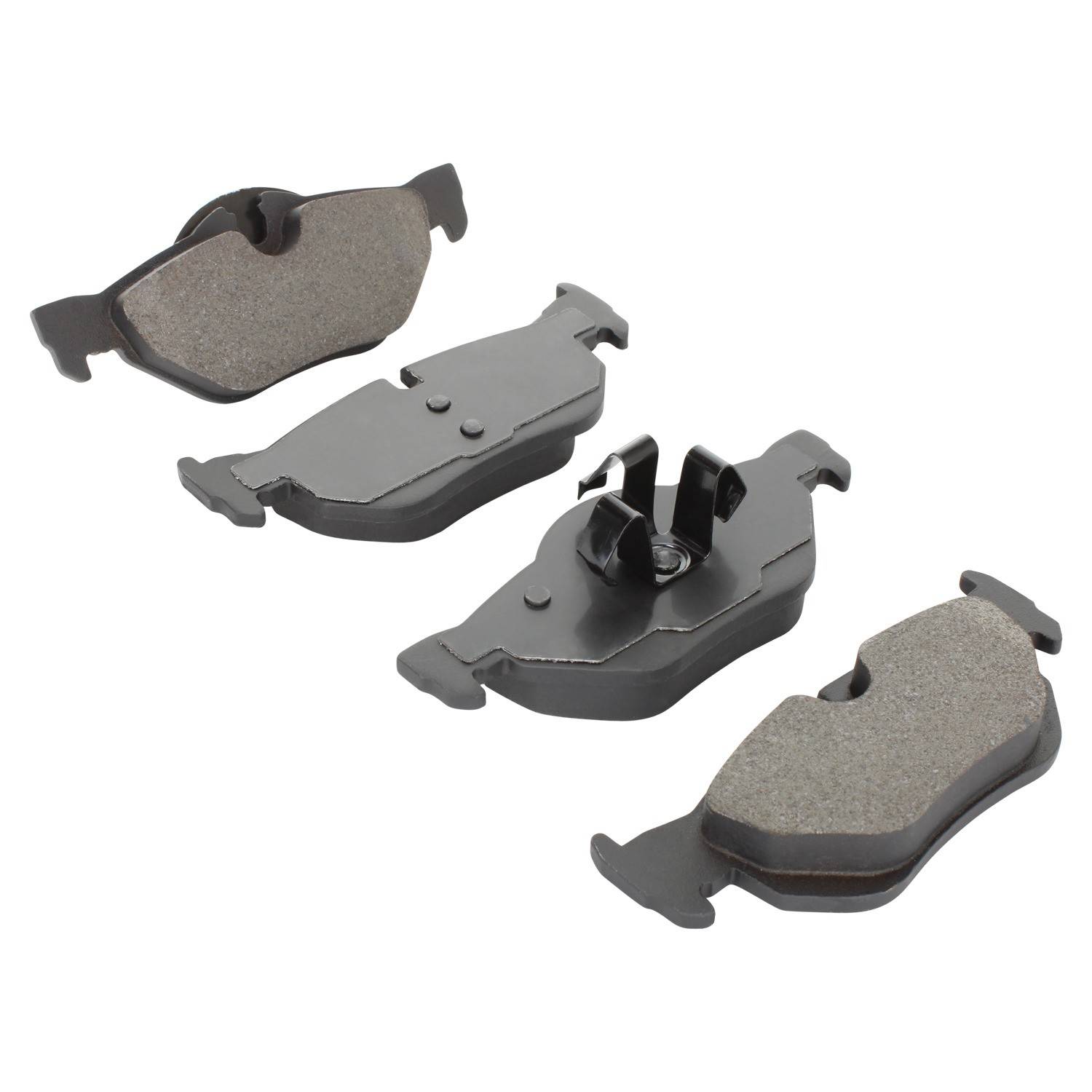 Angle View of Rear Disc Brake Pad Set MPA 1000-1267M