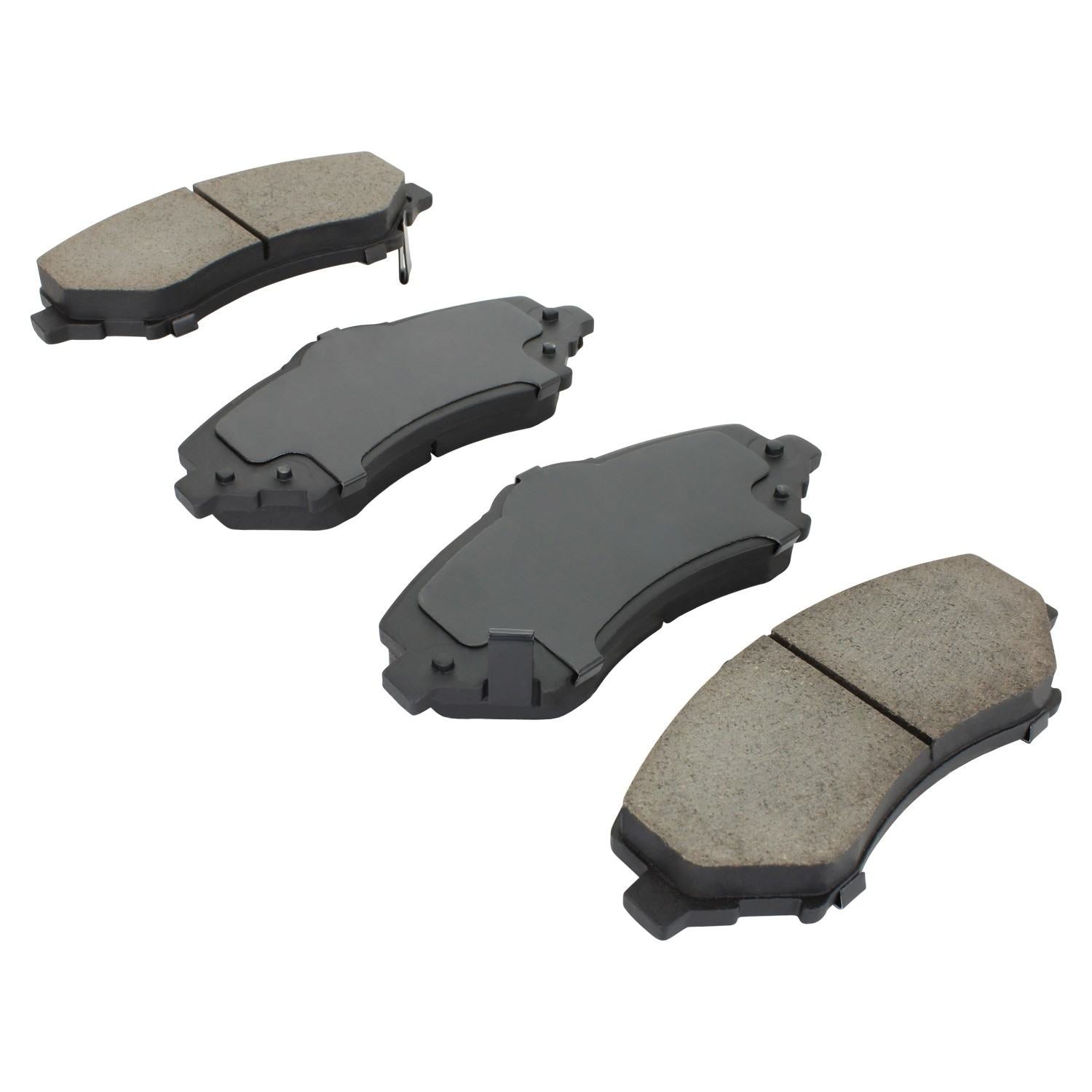 Angle View of Front Disc Brake Pad Set MPA 1000-1273M