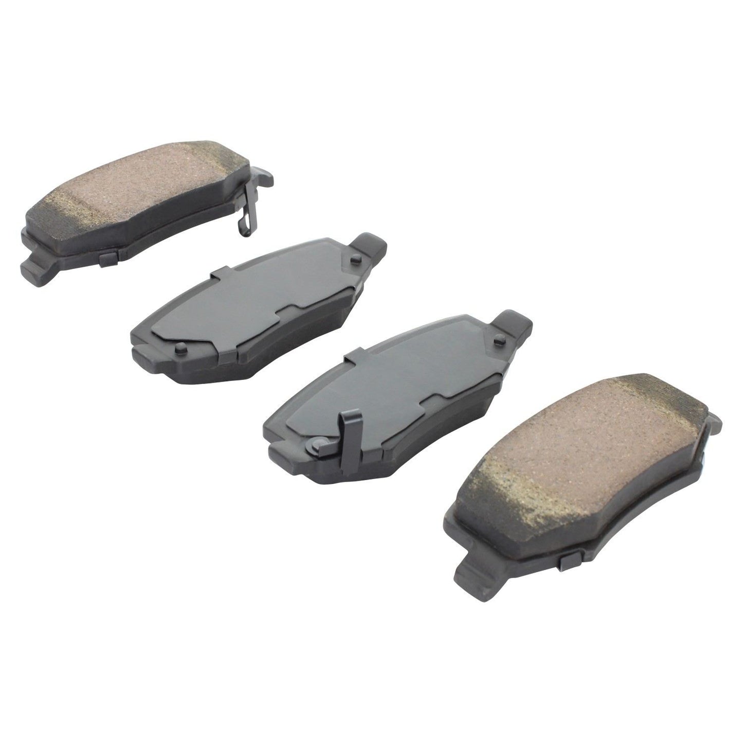 Angle View of Rear Disc Brake Pad Set MPA 1000-1274C