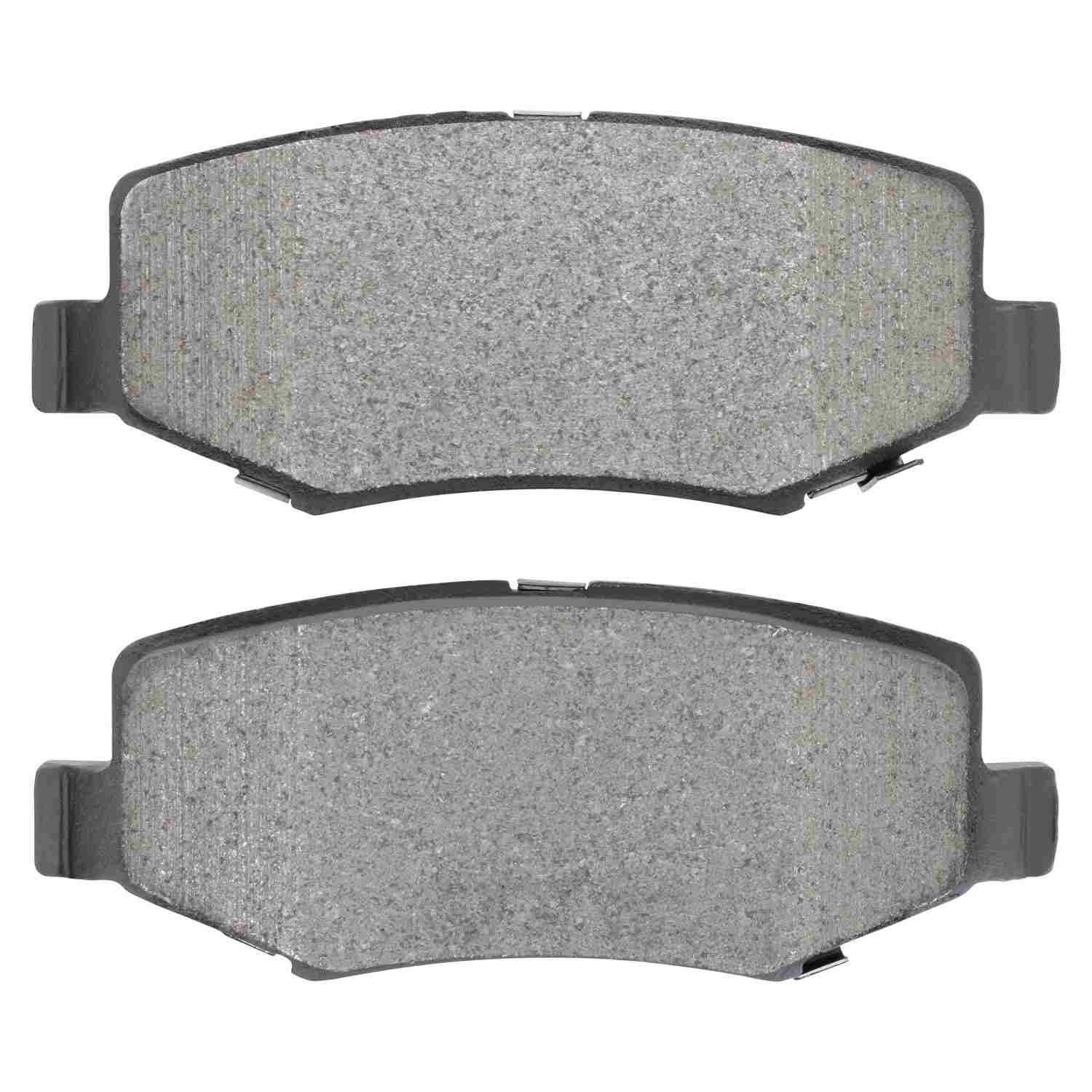 Front View of Rear Disc Brake Pad Set MPA 1000-1274M