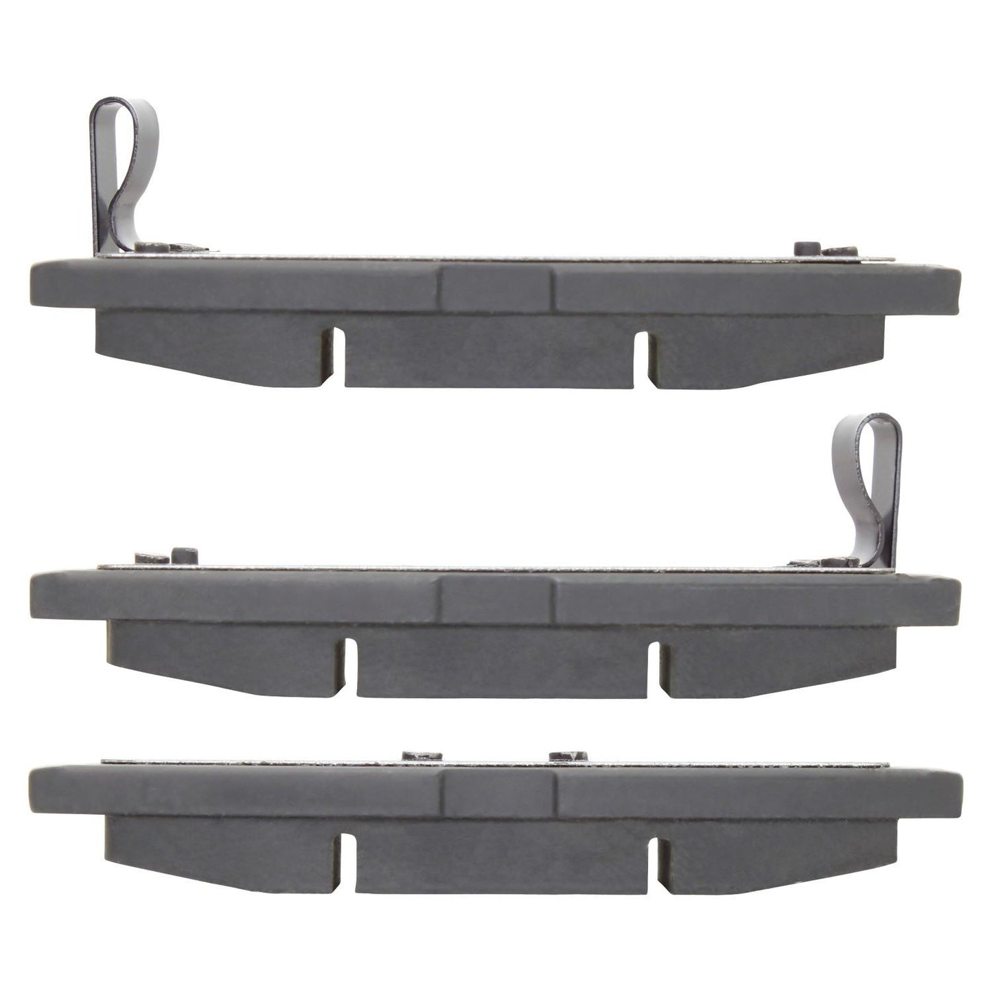 Top View of Rear Disc Brake Pad Set MPA 1000-1275C