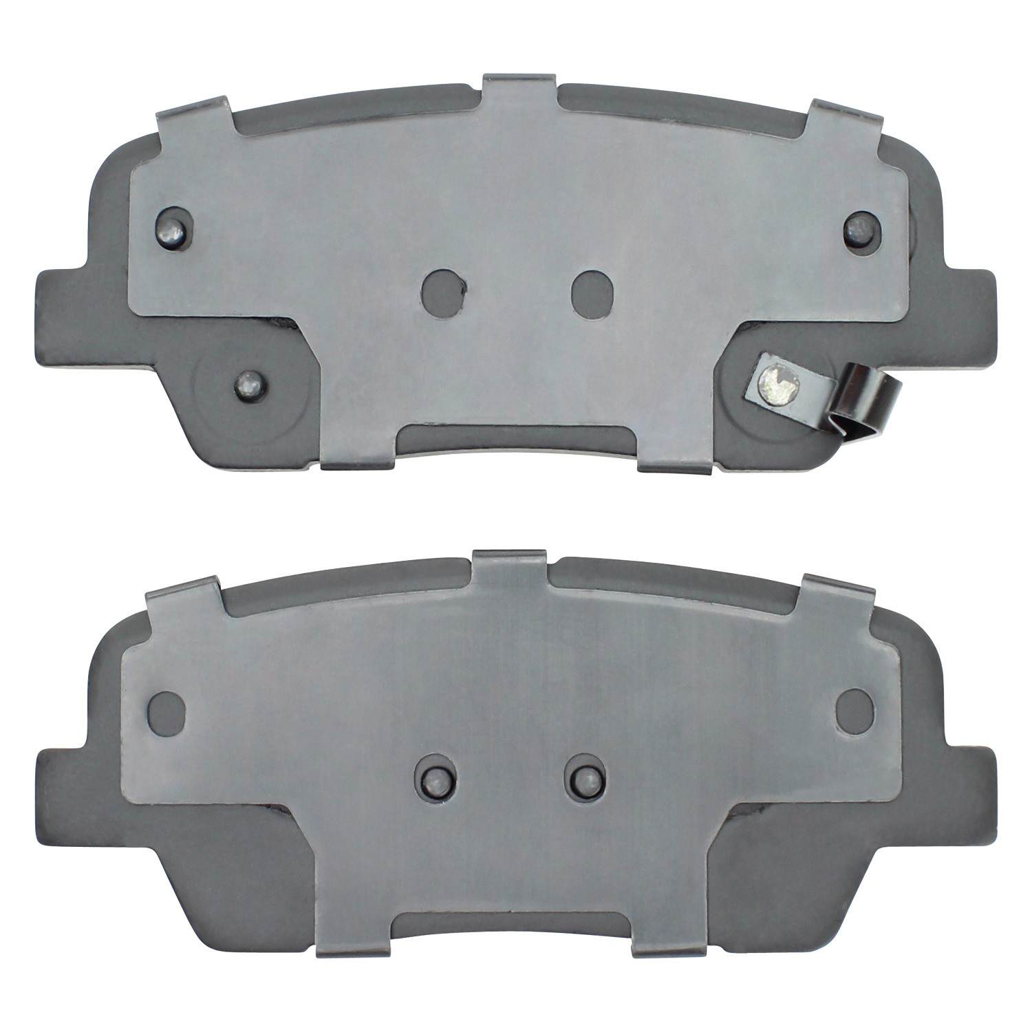 Back View of Rear Disc Brake Pad Set MPA 1000-1284M